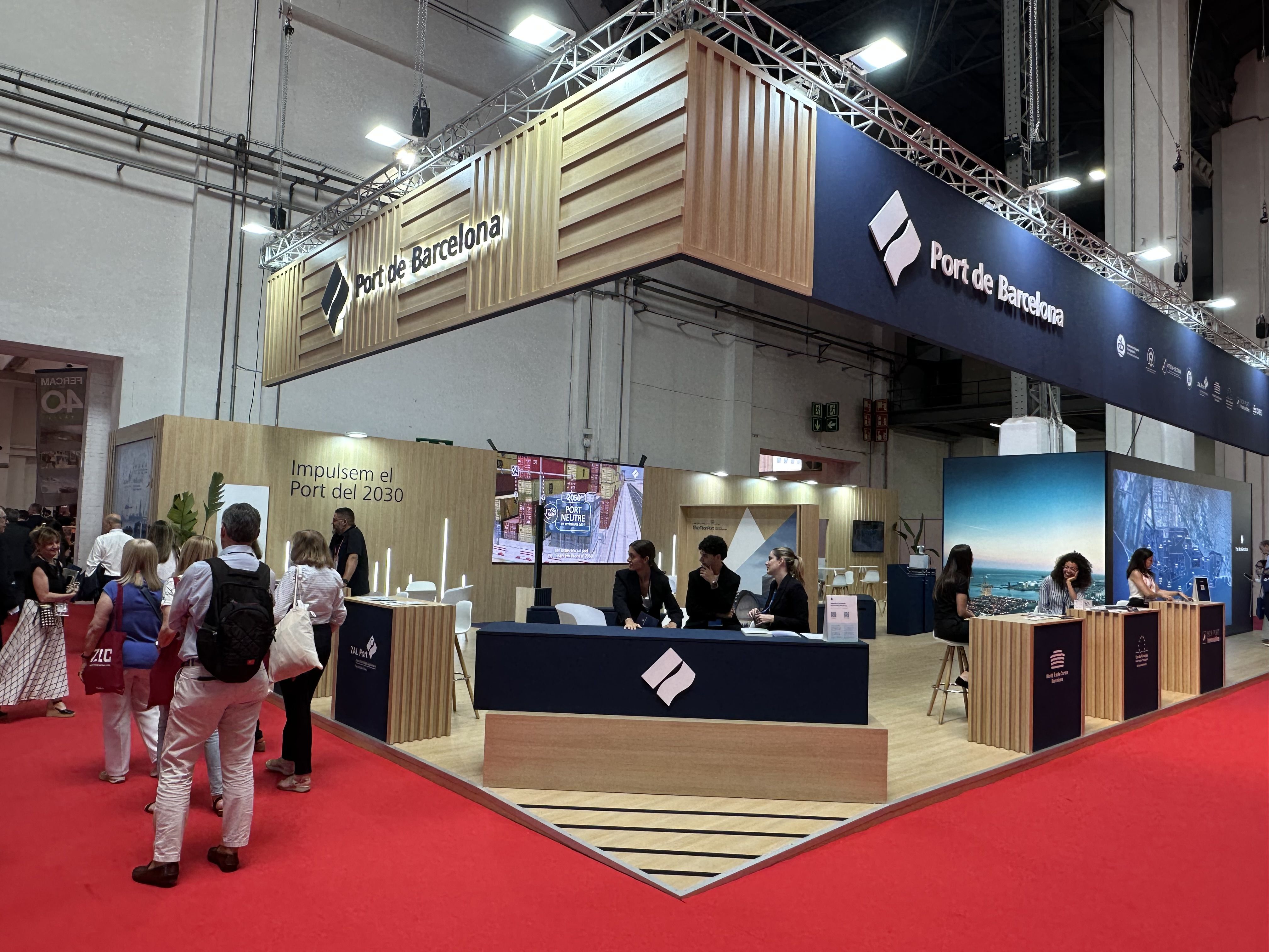L'estand del Port de Barcelona a la 28a edició del SIL | Cedida