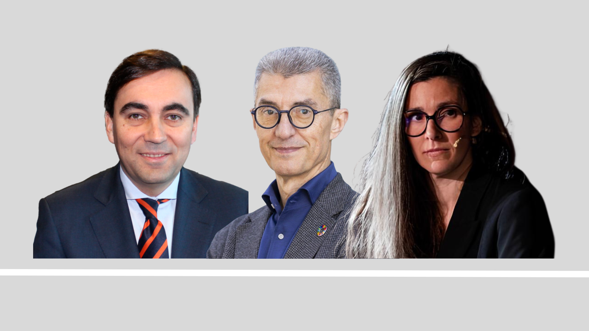 Enric Blasco (Indra), Carles Navarro (Acció), i Susana Calvo (Agència de Ciberseguretat de Catalunya), tres grans protagonistes de la setmana | VIA Empresa
