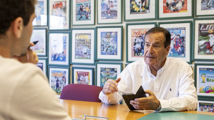 "A Panini Espanya, des d’on portem el mercat espanyol i el portuguès, fem entre 60 i 65 col·leccions cada any" | Marc Llibre Roig "A Panini Espanya, des d’on portem el mercat espanyol i el portuguès, fem entre 60 i 65 col·leccions cada any" | Marc Llibre Roig