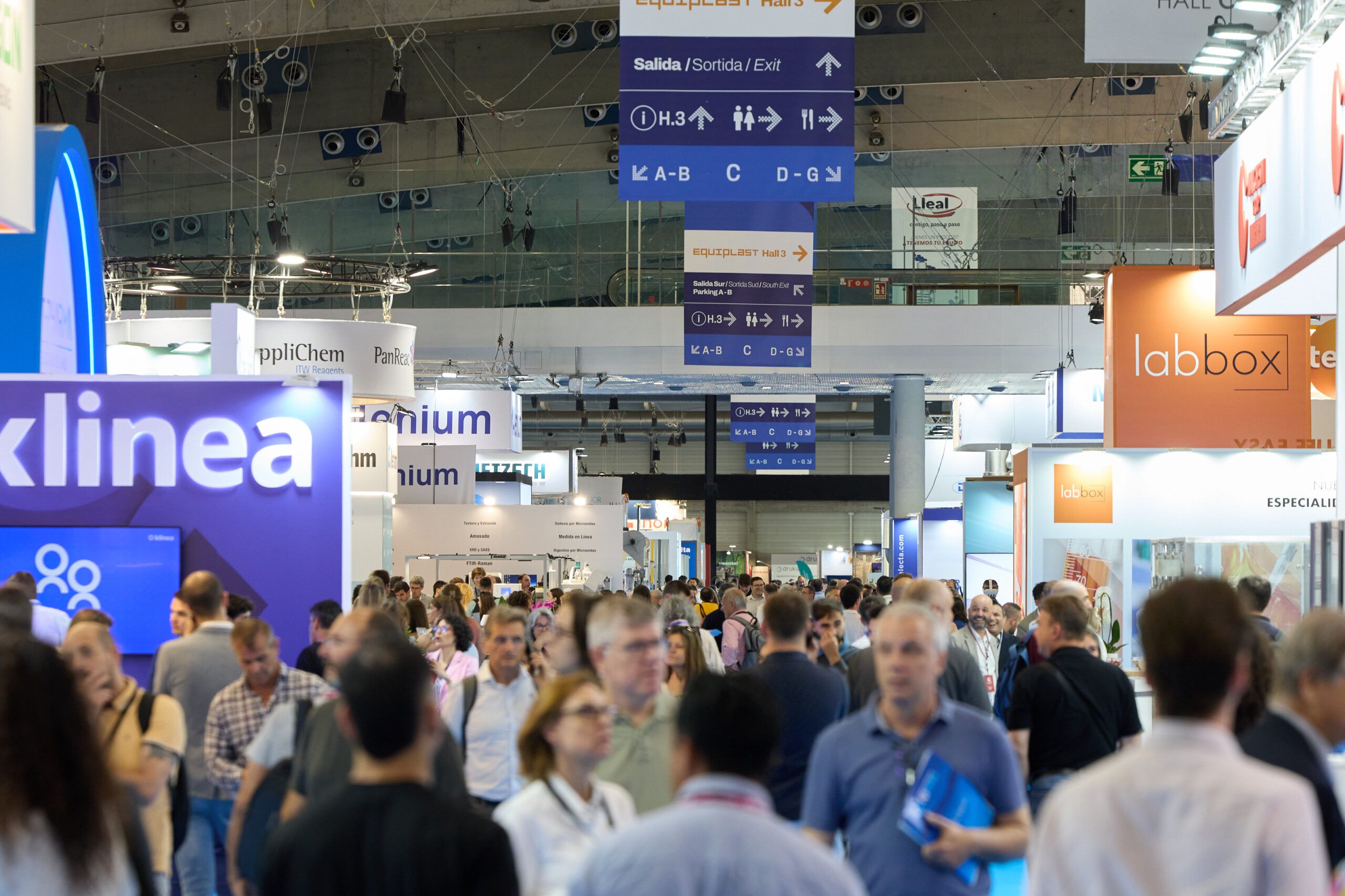 La pròxima edició d'Expoquimia i Equiplast se celebrarà el maig del 2029 | Cedida
