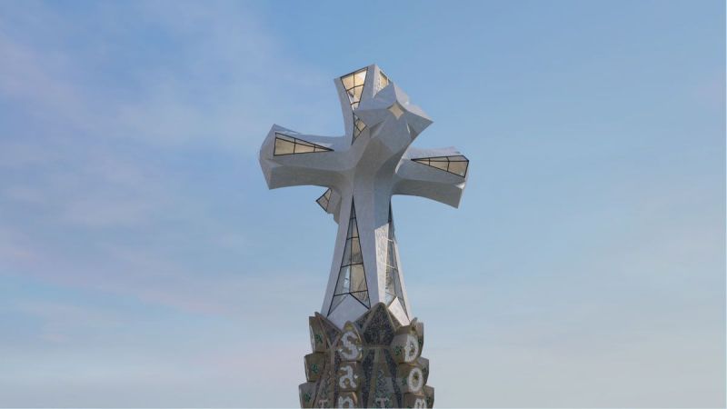 La majestuosa torre de Jesucrist s'enfila fins als 172,5 metres l'altura | Sagrada Família La majestuosa torre de Jesucrist s'enfila fins als 172,5 metres l'altura | Sagrada Família
