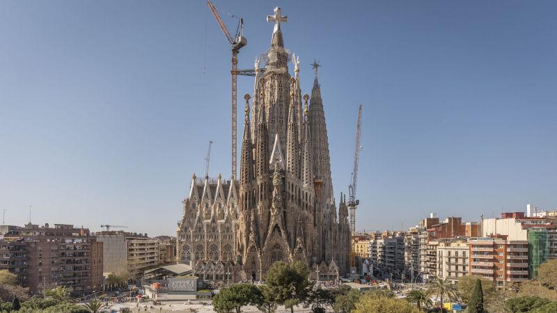 Pla general del Temple Expiatori de la Sagrada Família | Sagrada Família Pla general del Temple Expiatori de la Sagrada Família | Sagrada Família