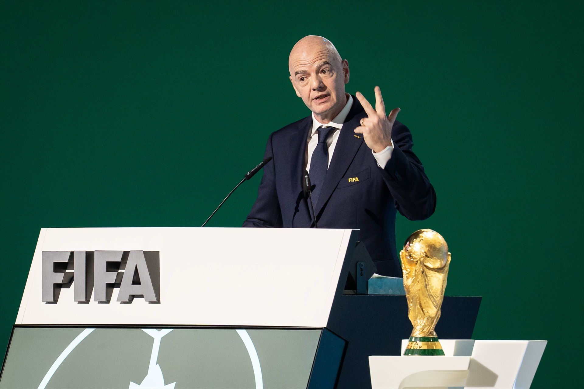 El president de la FIFA, Gianni Infantino | Europa Press El president de la FIFA, Gianni Infantino | Europa Press