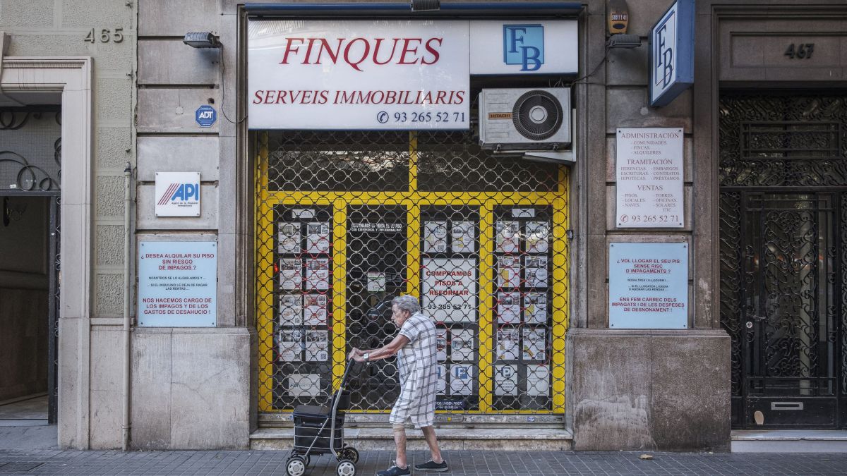 La compraventa de viviendas cae un 6,2% en el primer trimestre en Catalunya