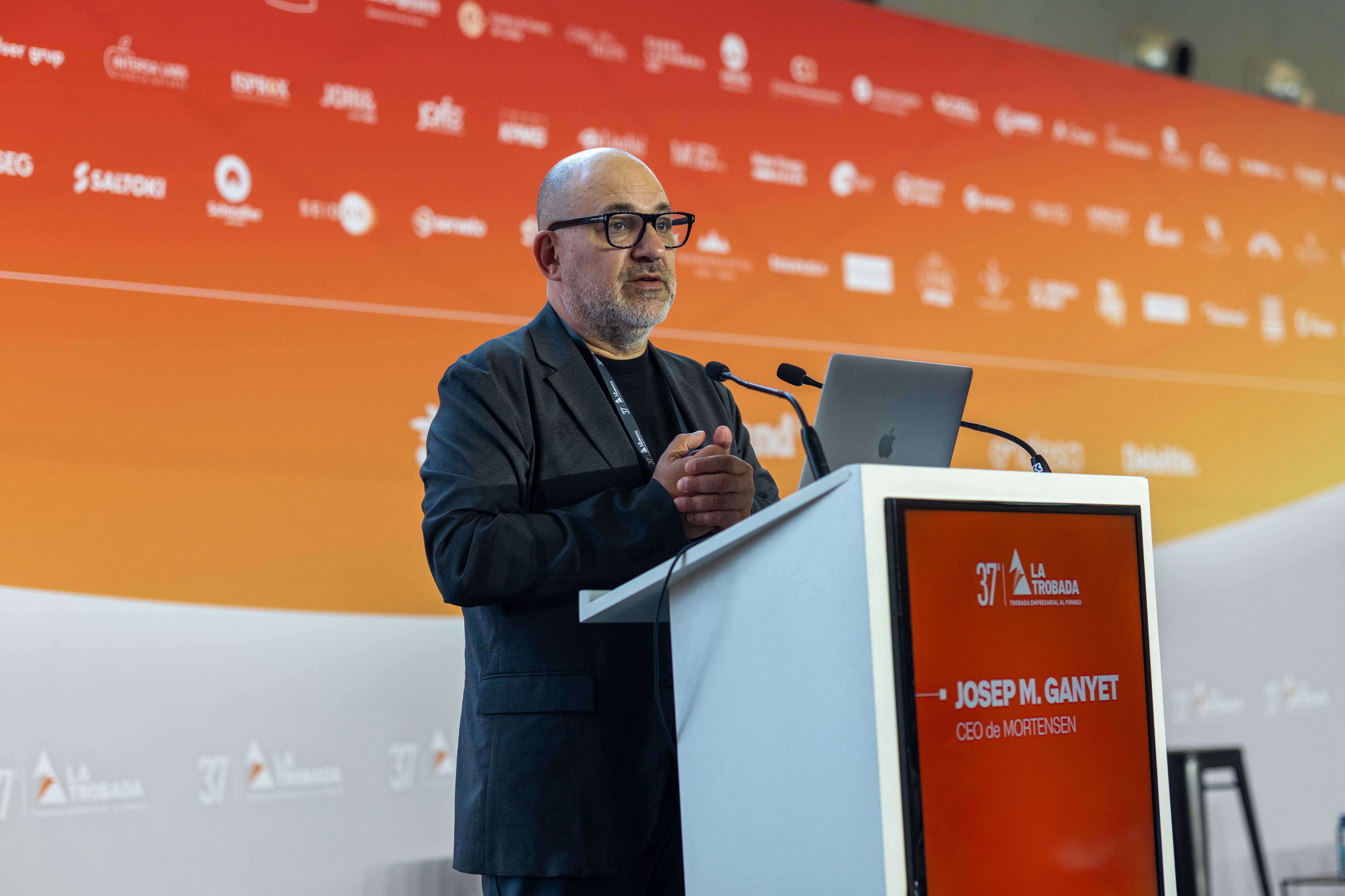 Josep M. Ganyet, etnògraf digital i CEO de Mortensen, a la 37a Trobada Empresarial al Pirineu | Cedida