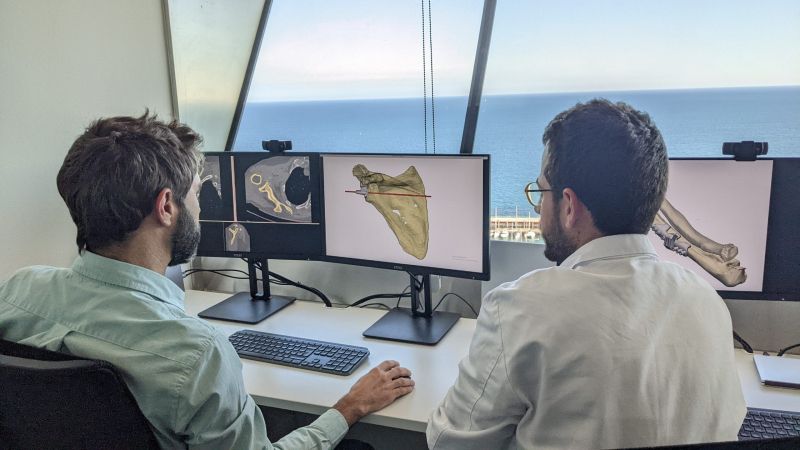 Los doctores Alexandre Blanch y Ferran Fillat, cofundadores de Tailor Surgery | Cedida Los doctores Alexandre Blanch y Ferran Fillat, cofundadores de Tailor Surgery | Cedida