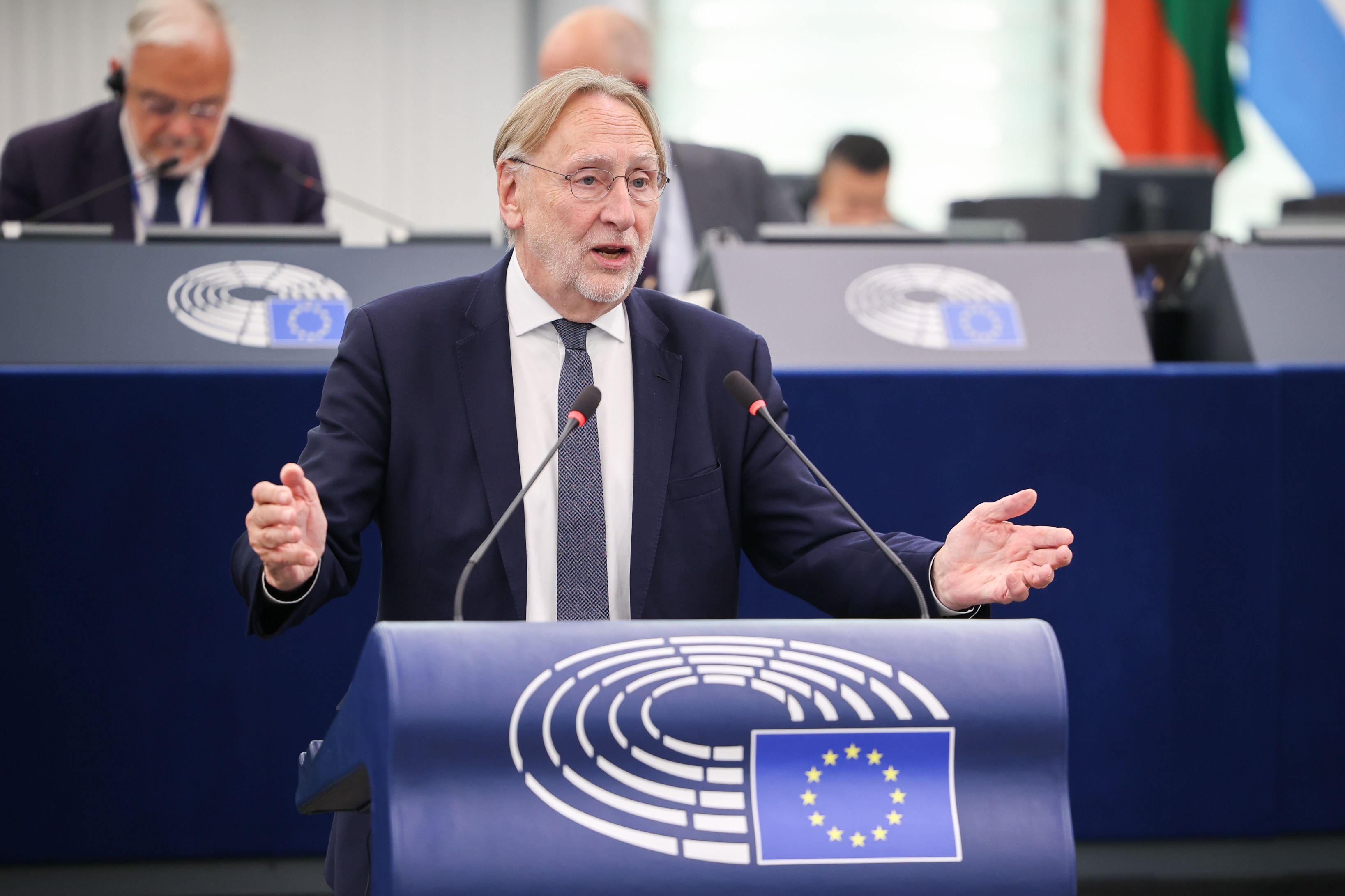 El presidente de la Comisión de Comercio Internacional de la Eurocámara (INTA), Bernd Lange | Parlamento Europeo