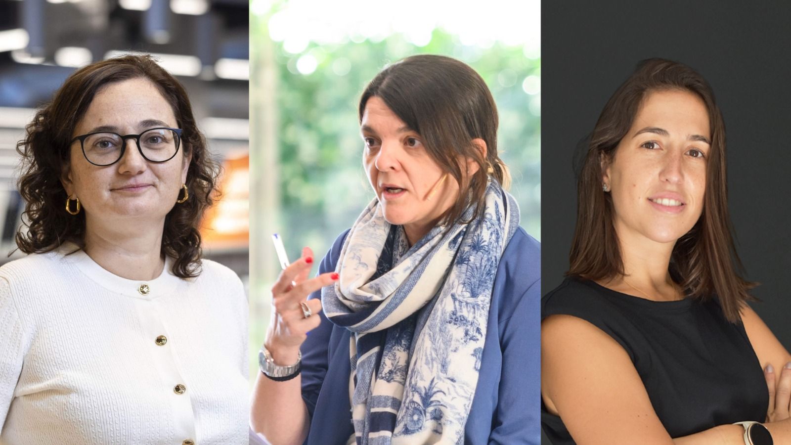 Anna Font (Bon Preu), Inka Guixà (La Farga) i Andrea Carandell (Benito) | VIA Empresa