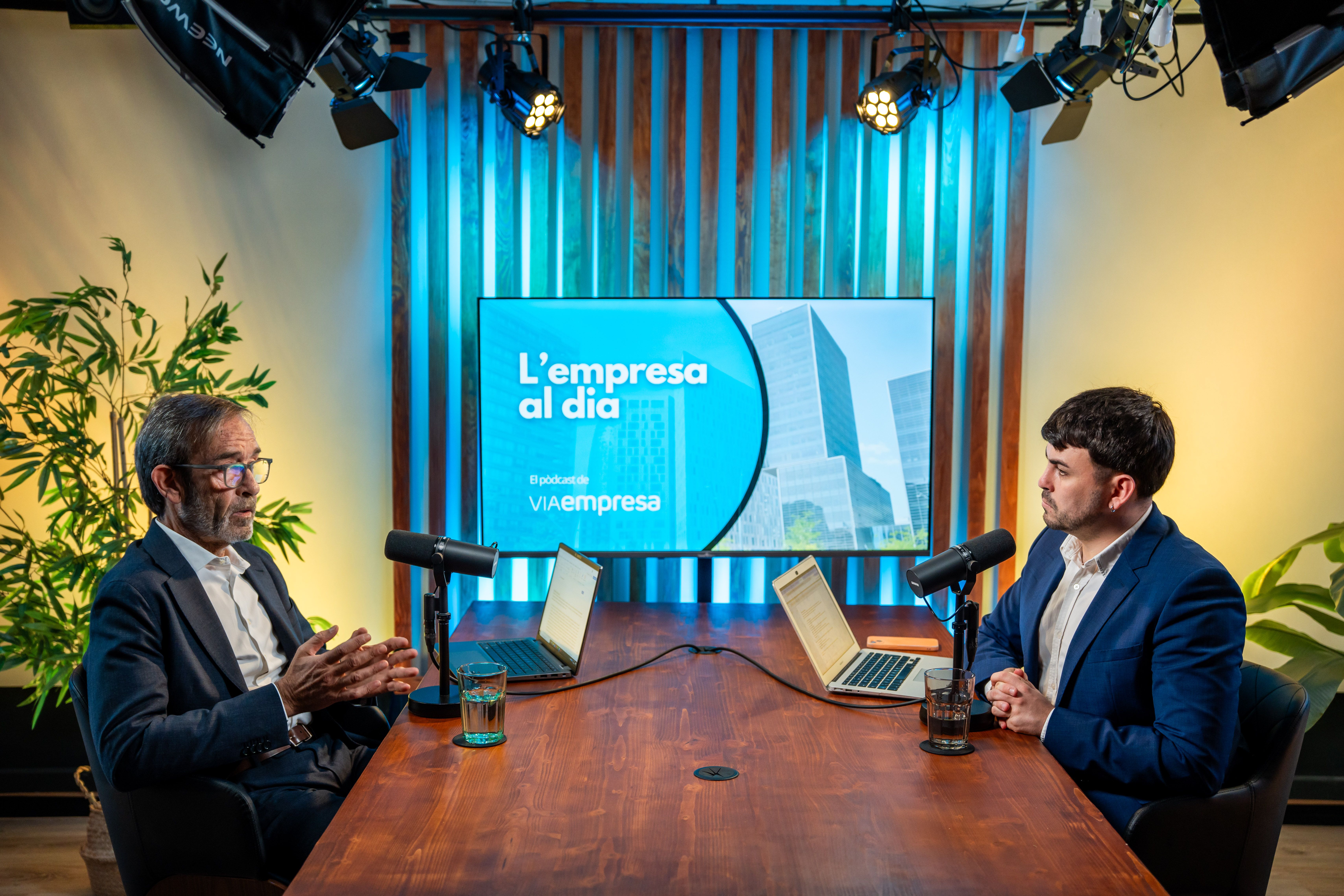 El director general d'Eurecat, Xavier López, és entrevistat a l'onzè episodi de L'empresa al dia | Carolina Santos El director general d'Eurecat, Xavier López, és entrevistat a l'onzè episodi de L'empresa al dia | Carolina Santos