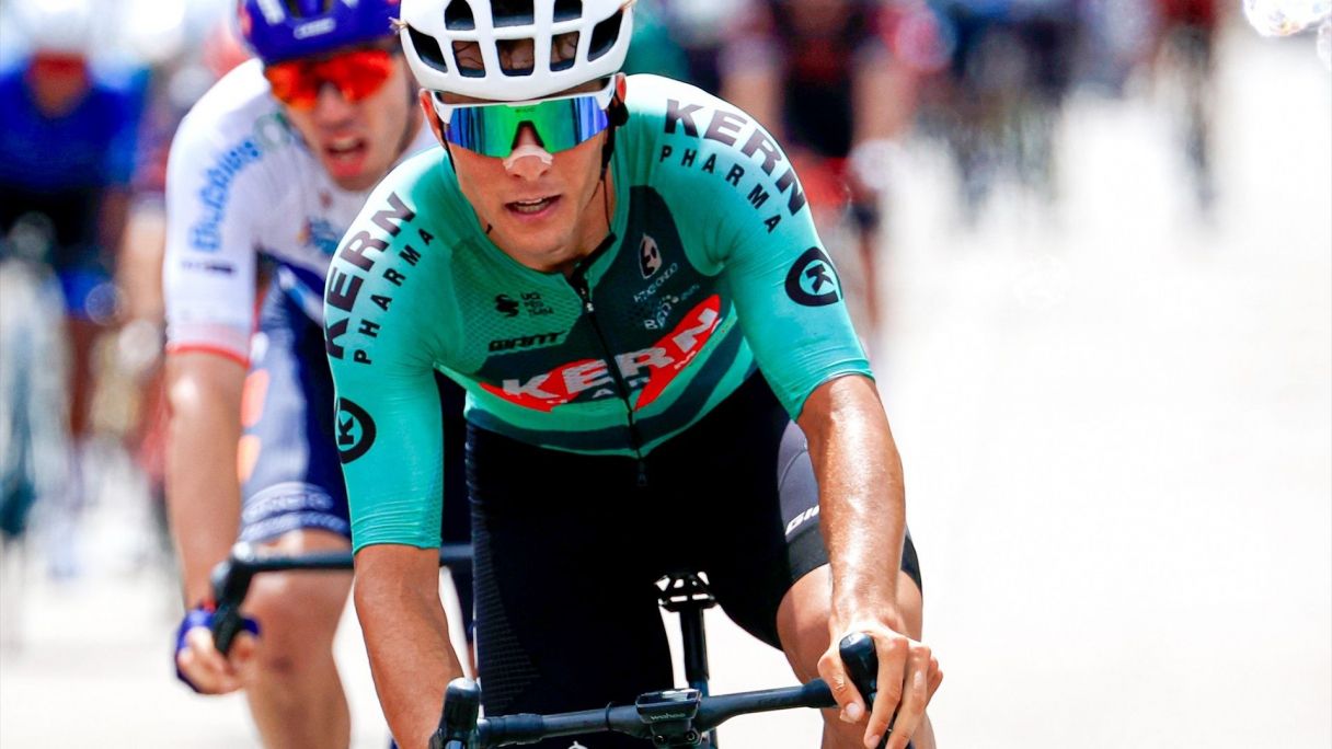 El ciclista català Marc Brustenga de l'equip Kern Pharma | Cedida