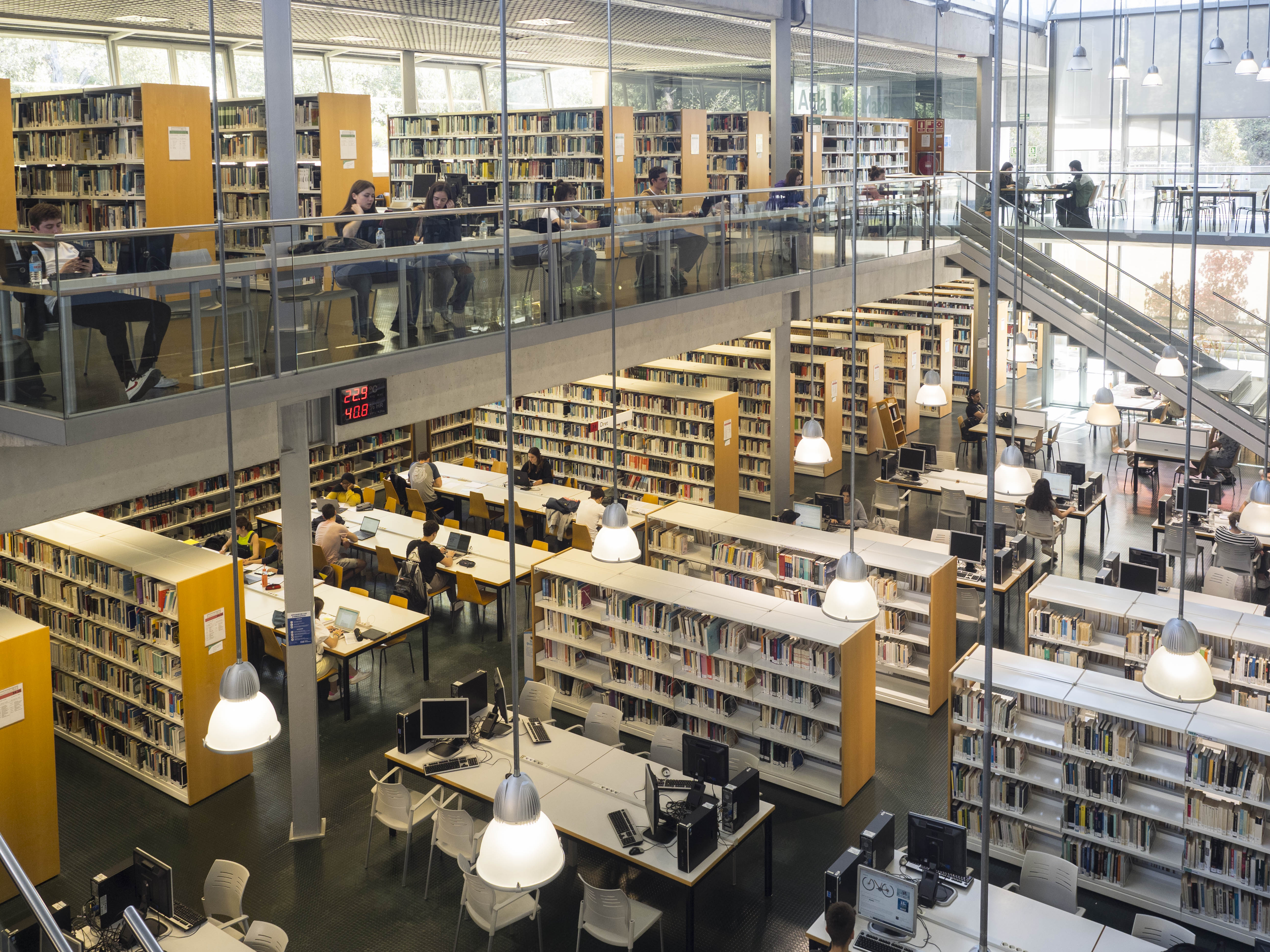  La biblioteca de la Universitat de Girona (UdG) | Cedida