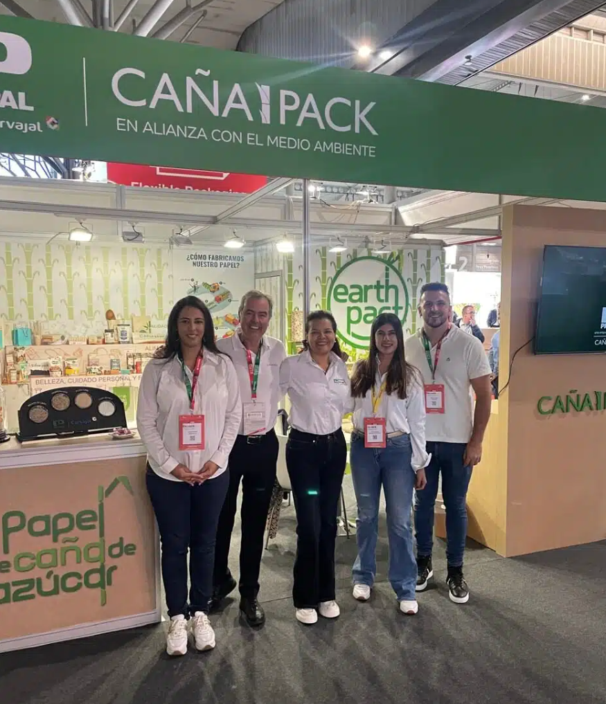 Cañapack aposta per paper i cartró d'origen sostenible i materials com la canya de sucre | Cedida Cañapack aposta per paper i cartró d'origen sostenible i materials com la canya de sucre | Cedida