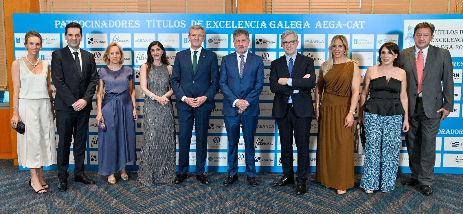 Els empresaris gallecs han tornat a citar-se al sopar de gala de l'AEGA-CAT | Cedida