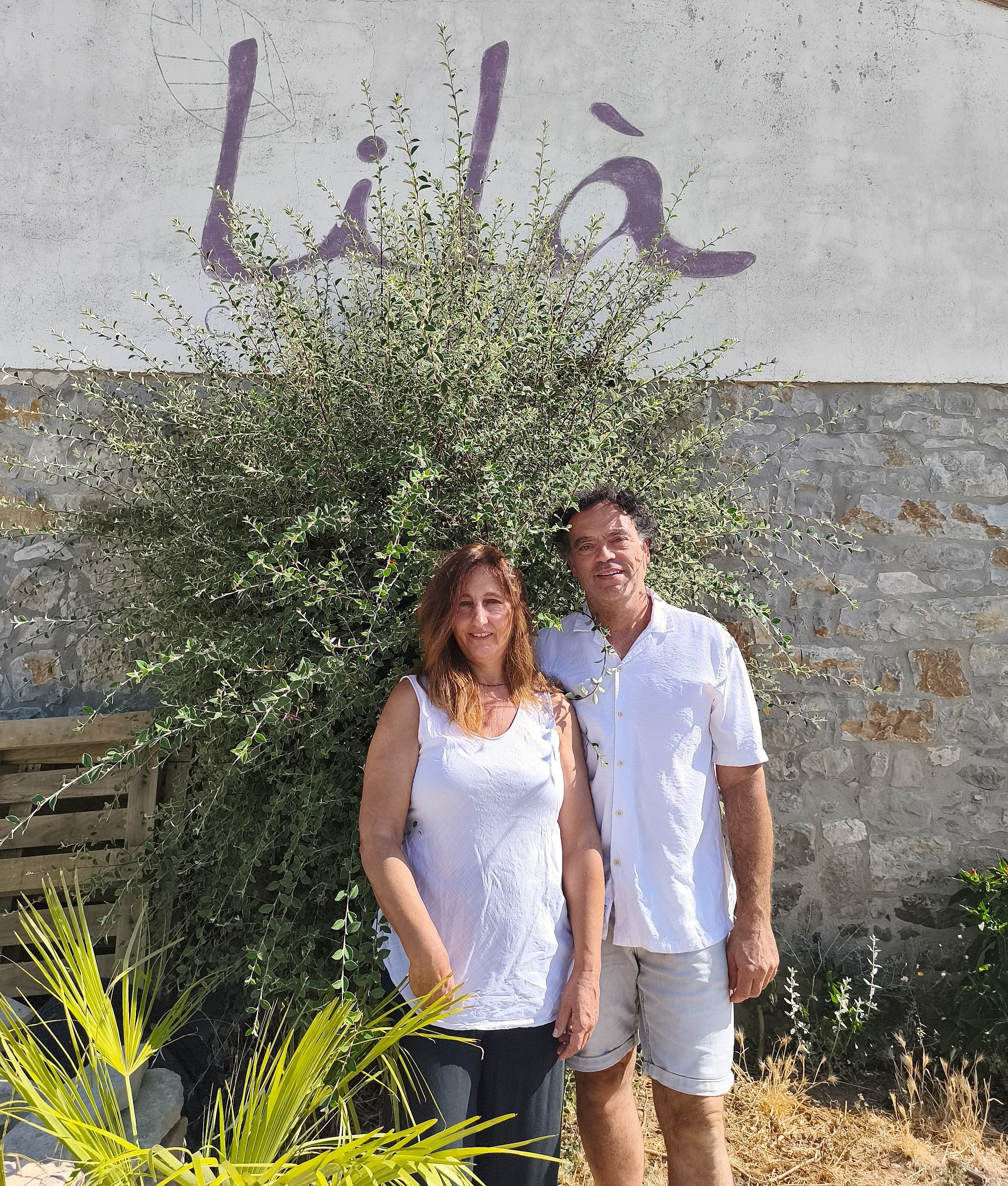 Dolors Bonamusa y Andreu Raurich, fundadores de Lilà Cosmètics | Cedida