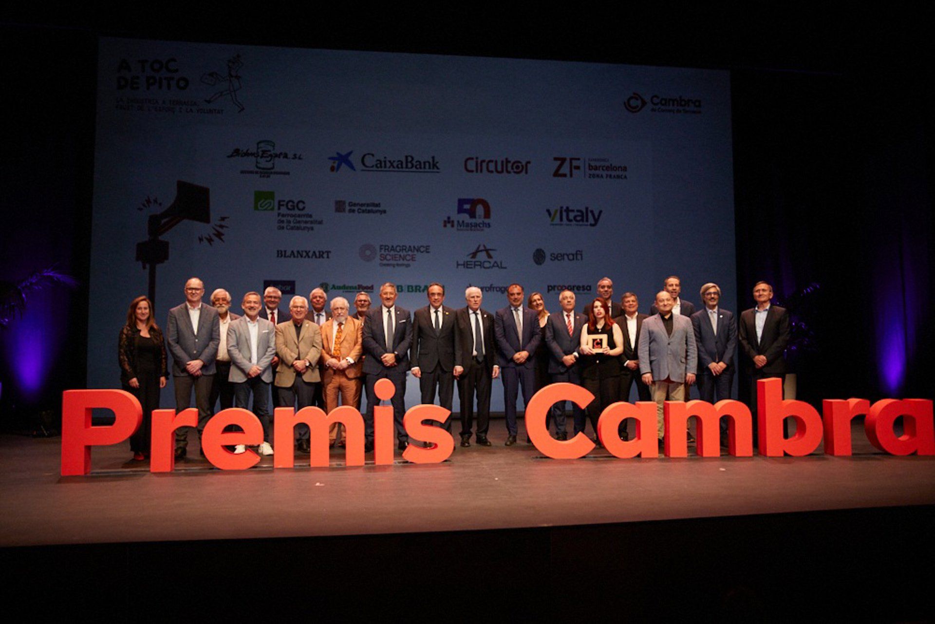 Els premiats en els Premis Cambra de Terrassa de 2025 | ACN Els premiats en els Premis Cambra de Terrassa de 2025 | ACN