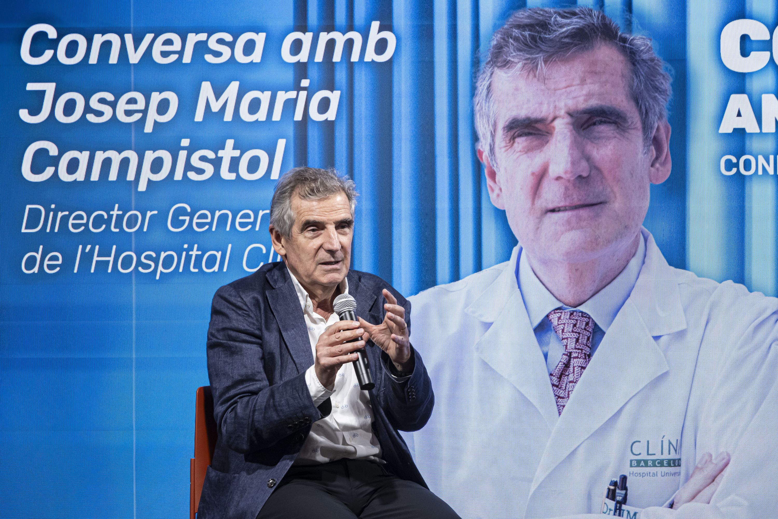 Josep Maria Campistol, protagonista de la segona trobada del cicle 'Converses amb lideratge' | Marc Llibre Roig