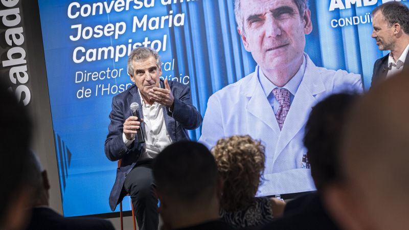 Josep Maria Campistol, director general de l'Hospital Clínic | Marc Llibre Roig Josep Maria Campistol, director general de l'Hospital Clínic | Marc Llibre Roig