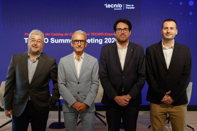 D’esquerra a dreta, Santiago Royo, Josep Ginesta, Jaume Baró Torres i Manuel Palacin | Cedida D’esquerra a dreta, Santiago Royo, Josep Ginesta, Jaume Baró Torres i Manuel Palacin | Cedida