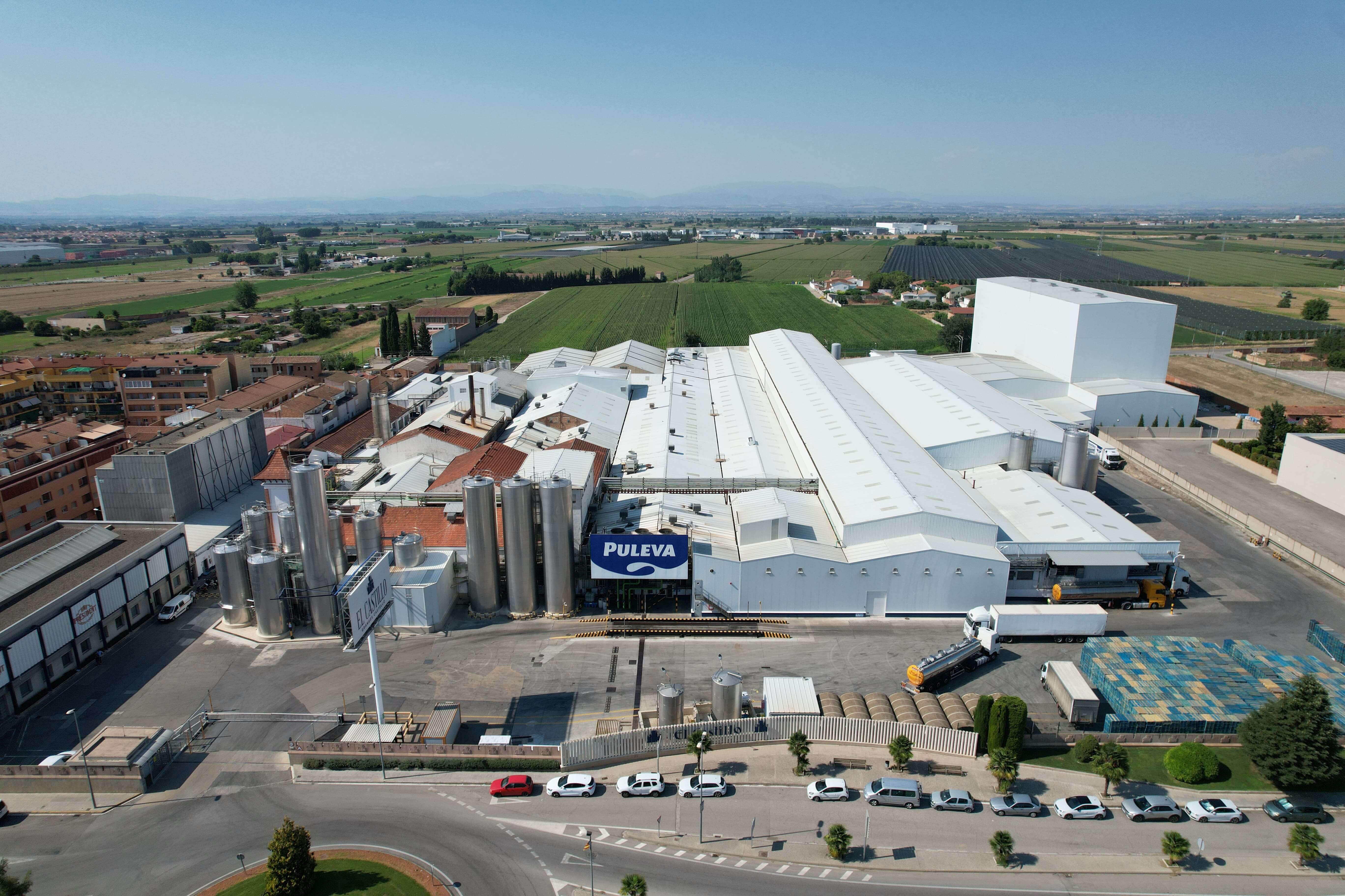La planta de Lactalis, a Golmés | Cedida