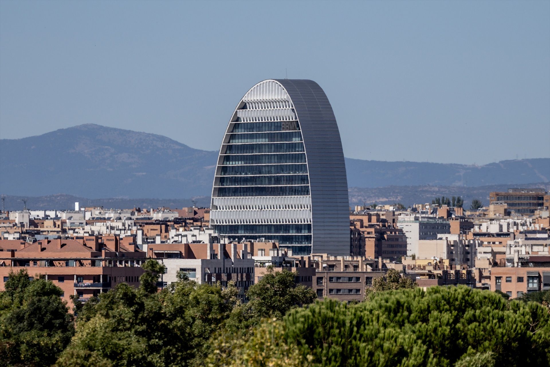 Seu del BBVA a Madrid | Ricardo Rubio (Europa Press)