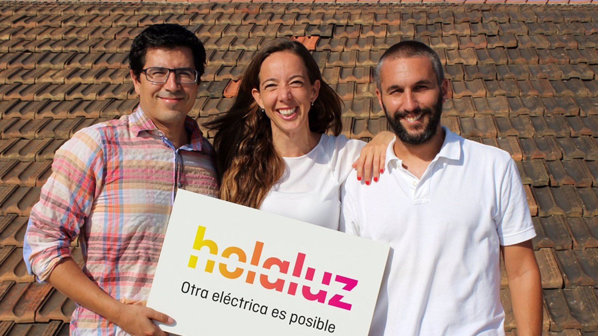 Oriol Vila, Carlota Pi i Ferran Nogué, cofundadors d'Holaluz | Holaluz