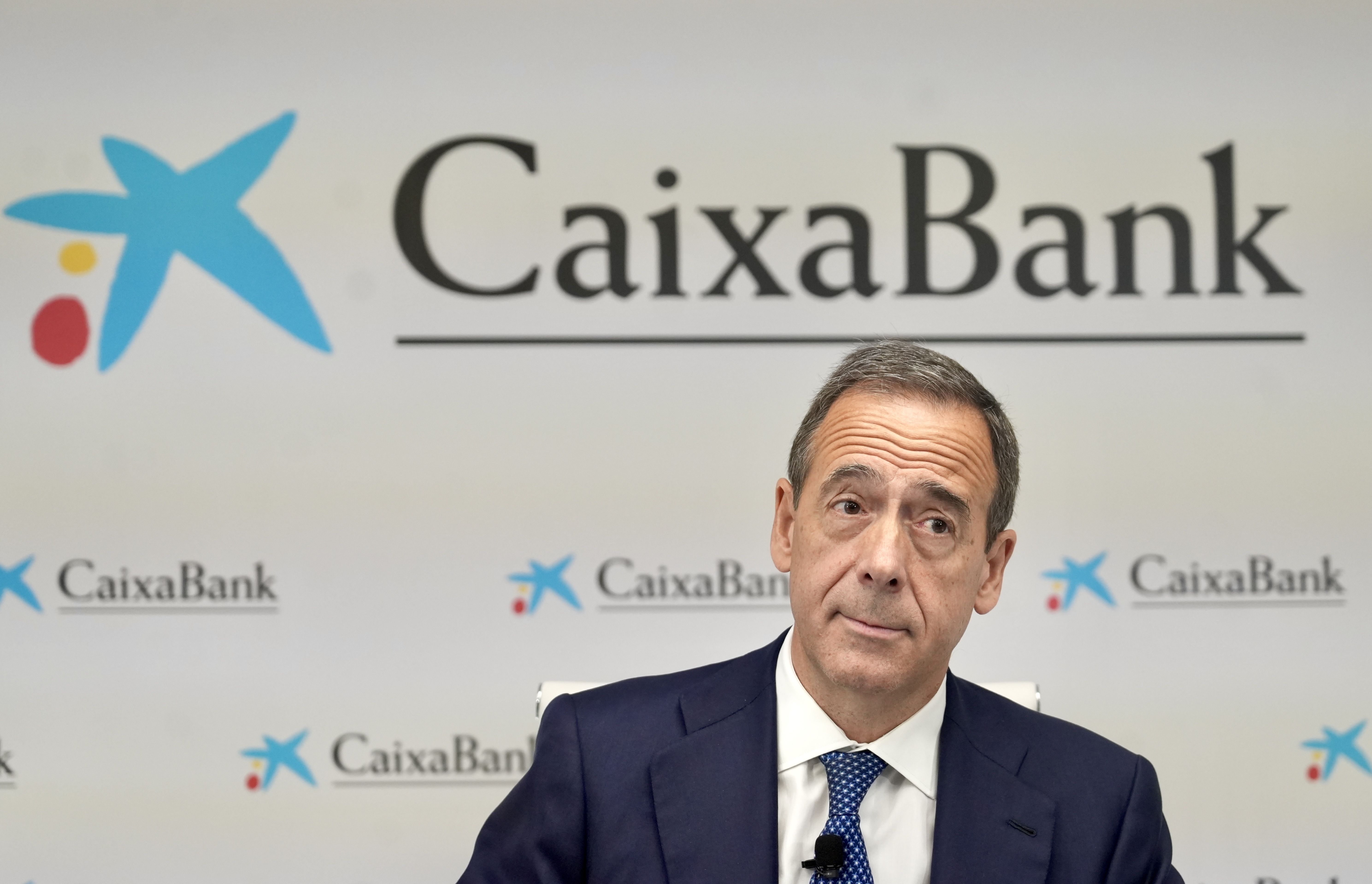 Gonzalo Gortázar, conseller delegat de CaixaBank, durant la presentació dels resultats del primer semestre del 2026 | Eduardo Manzana (Europa Press)