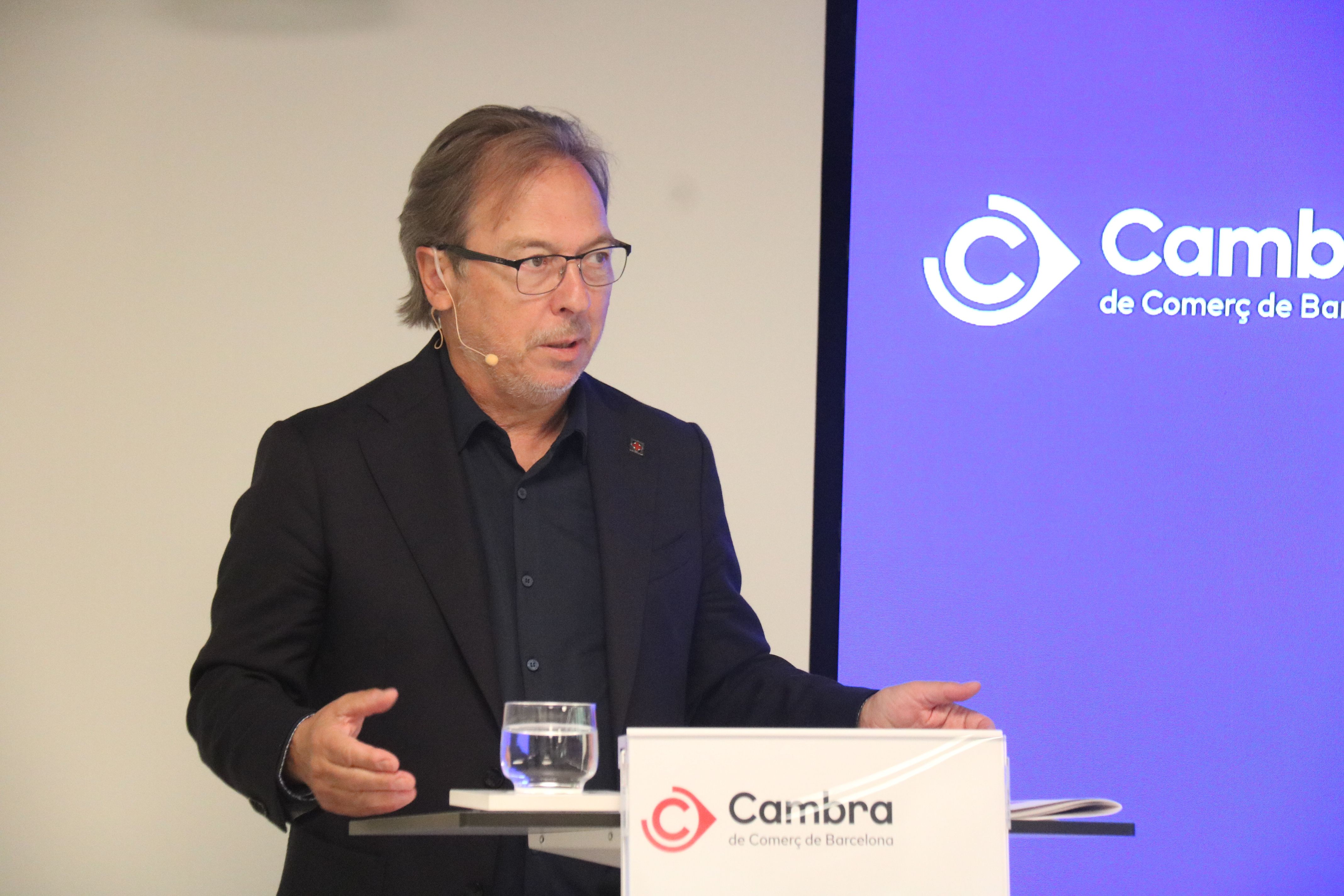 El presidente de la Cambra de Comerç de Barcelona, Josep Santacreu | Lluís Sibils (ACN)
