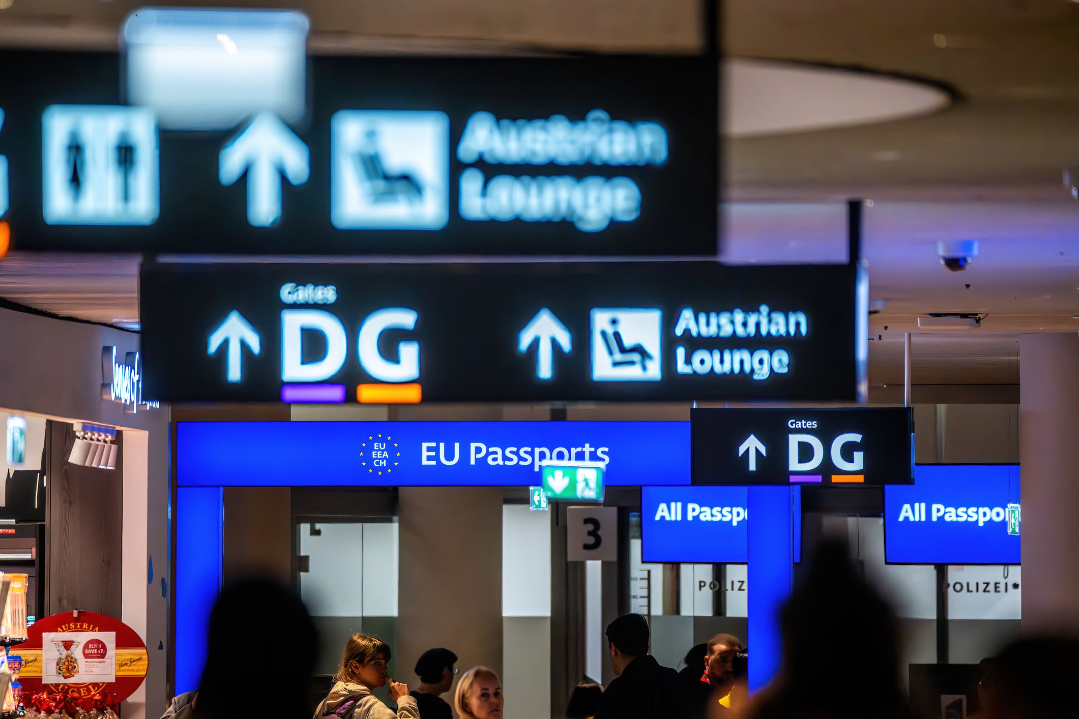 El interior del Aeropuerto Internacional de Viena | iStock 