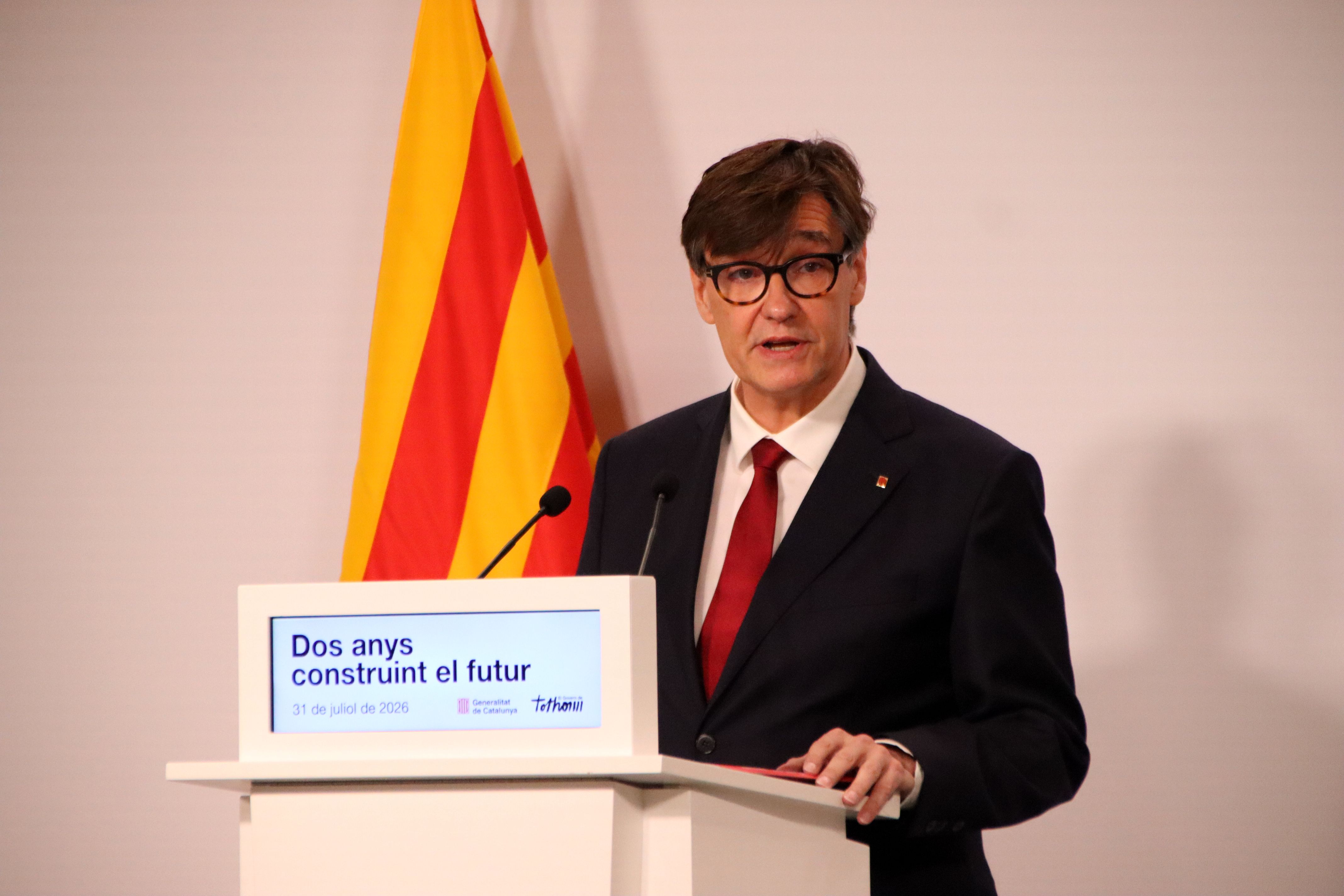 Salvador Illa en roda de premsa | Blanca Blay (ACN)
