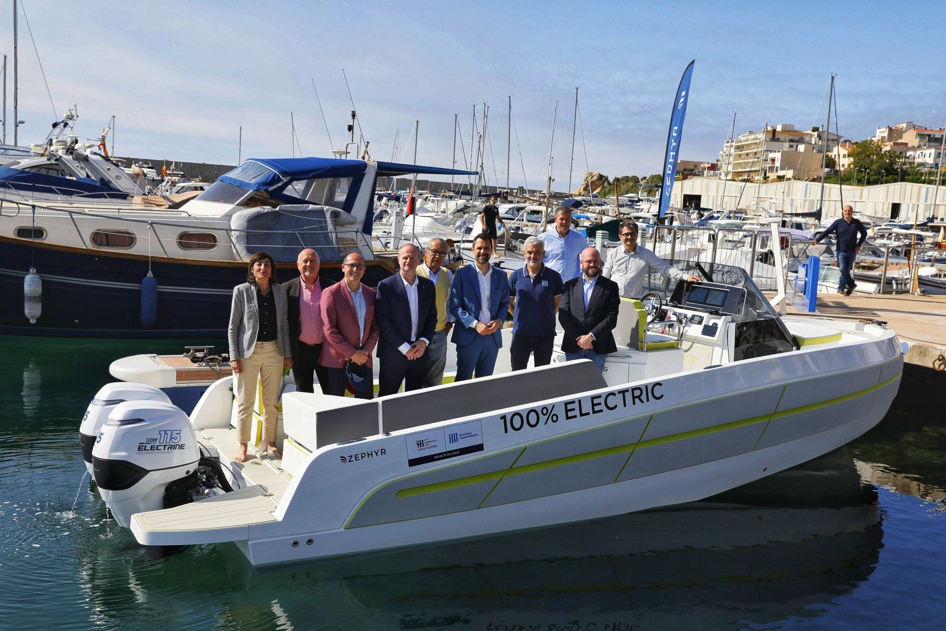 Foto de família de la presentació de Zephyr 900 Eco | Cedida Foto de família de la presentació de Zephyr 900 Eco | Cedida