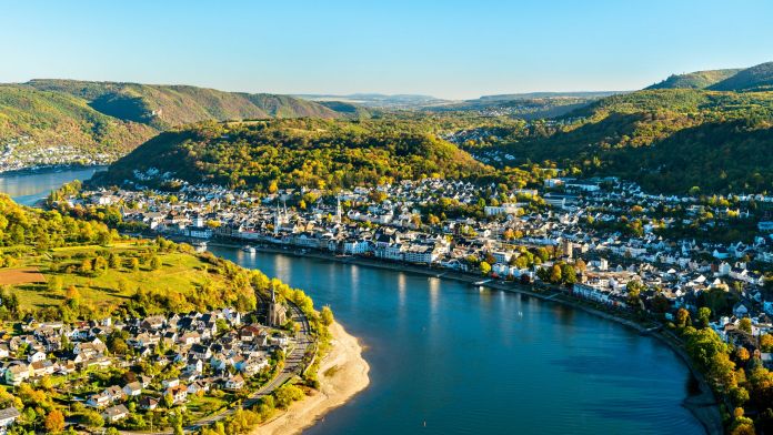 Vista aèria de les ciutats Filsen i Boppard, i del Rin | iStock Vista aèria de les ciutats Filsen i Boppard, i del Rin | iStock