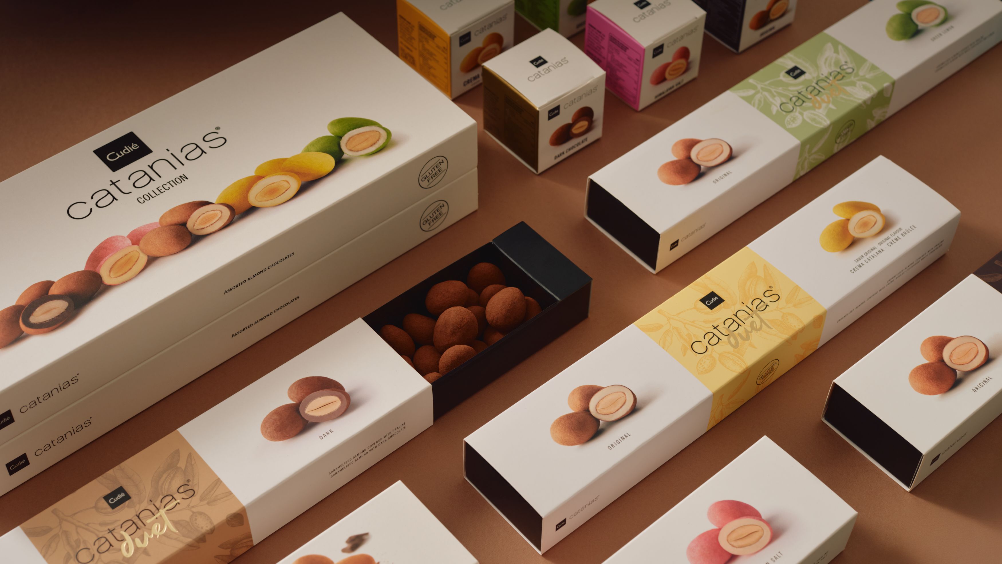 Assortiment de catànies de Cudié | Cedida