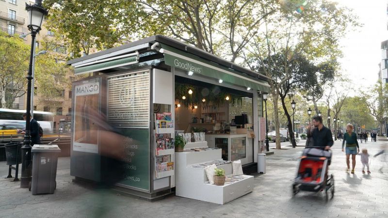 Un quiosc de GoodNews a Barcelona | GoodNews Un quiosc de GoodNews a Barcelona | GoodNews