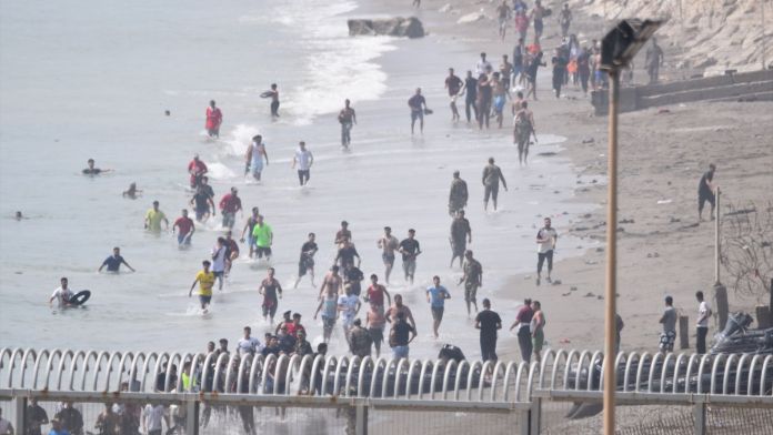 Oliver: "El gruix de la immigració que arriba no arriba com ho ha fet a Ceuta" | Europa Press Oliver: "El gruix de la immigració que arriba no arriba com ho ha fet a Ceuta" | Europa Press