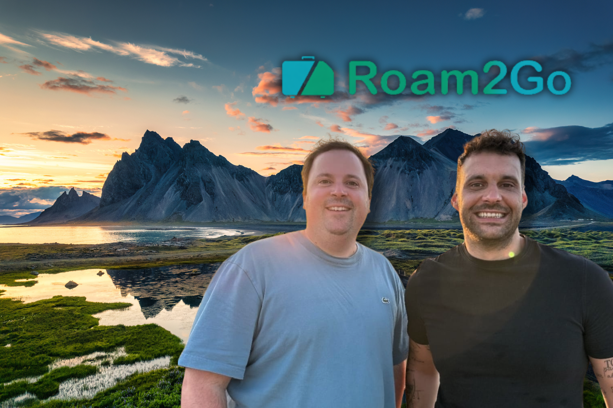 Los fundadores de Roam2Go, David Pérez y Marc Bramon | Cedida