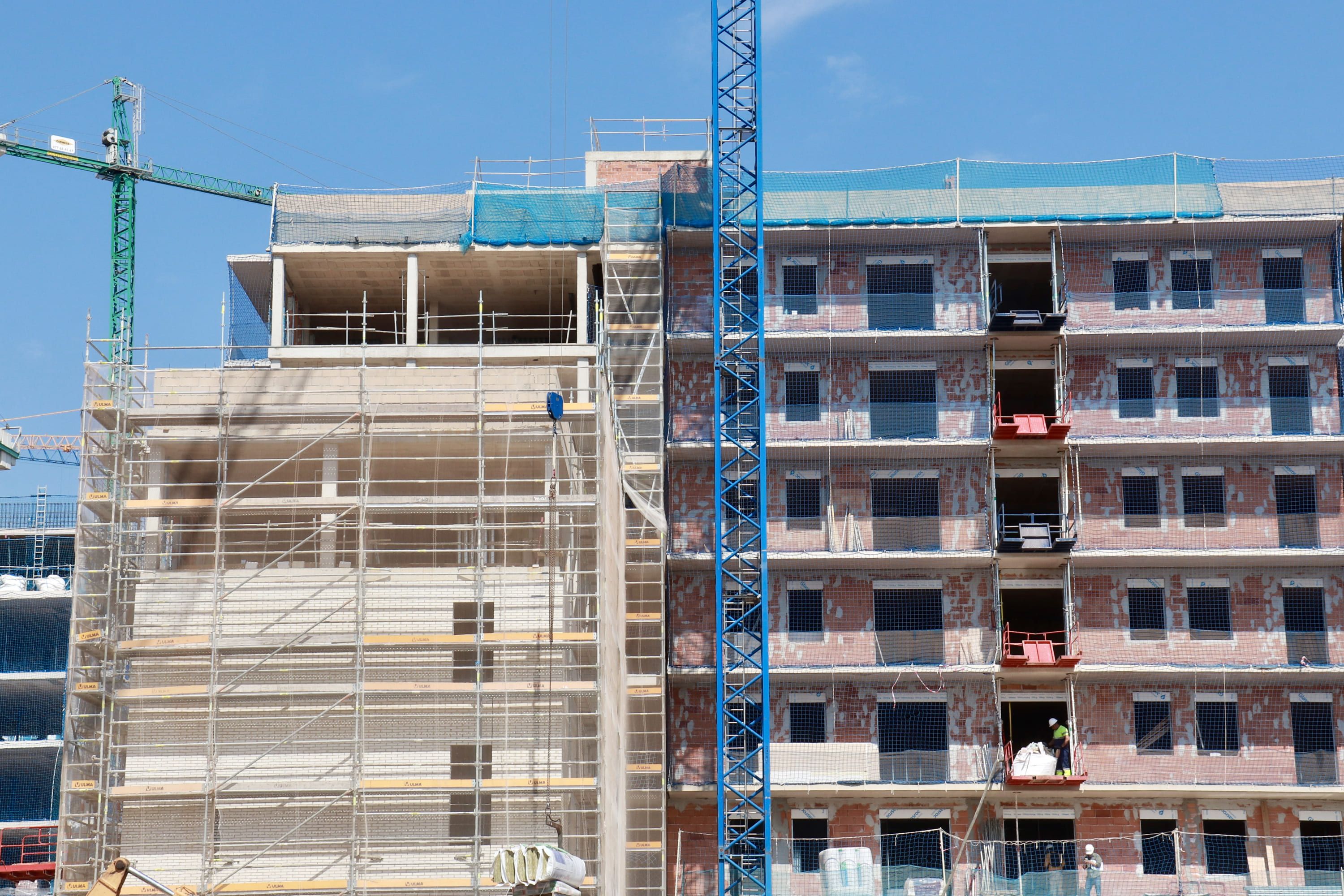 Habitatges en construcció a Viladecans | Gemma Sánchez Bonel (ACN)