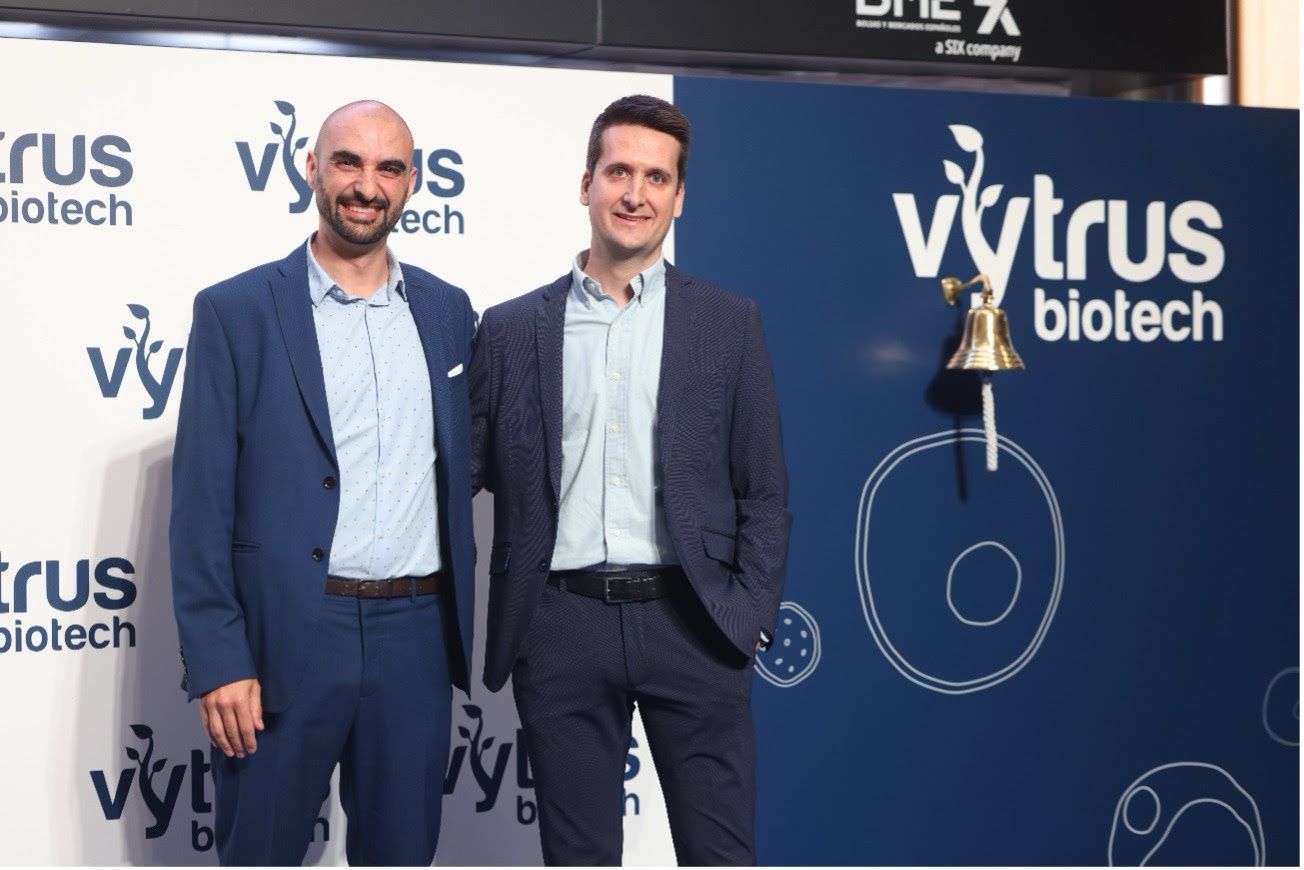 Els fundadors de Vytrus Biotech, Albert Jané i Òscar Expósito | Cedida