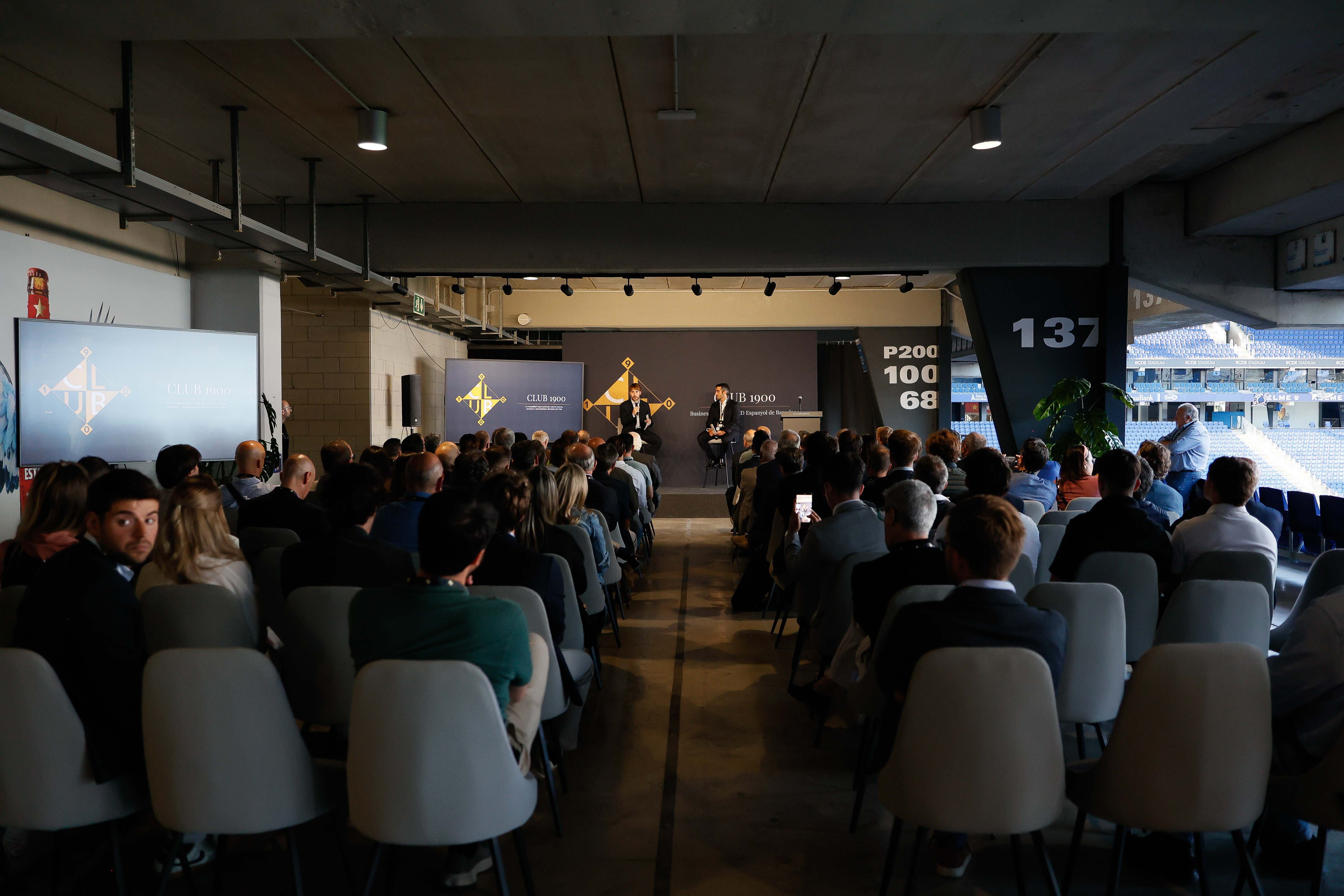 Acte de presentació del Club 1900 a l'RCDE Stadium | Cedida Acte de presentació del Club 1900 a l'RCDE Stadium | Cedida