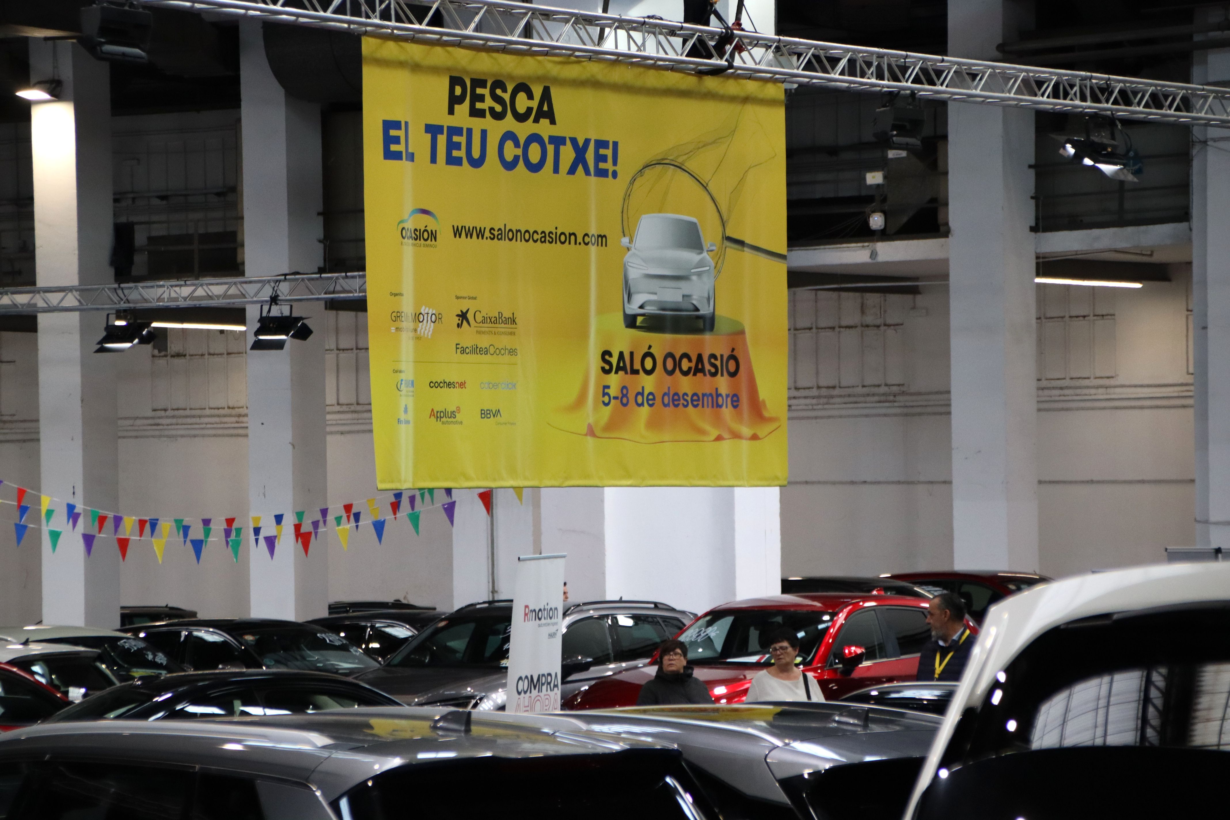 Saló Ocasió amb vehicles exposats a l'edició de 2025 | Blanca Blay (ACN)