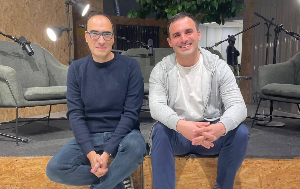 Rubén Martín i Alejandro Quintans, cofundadors d'Ovianta | Cedida