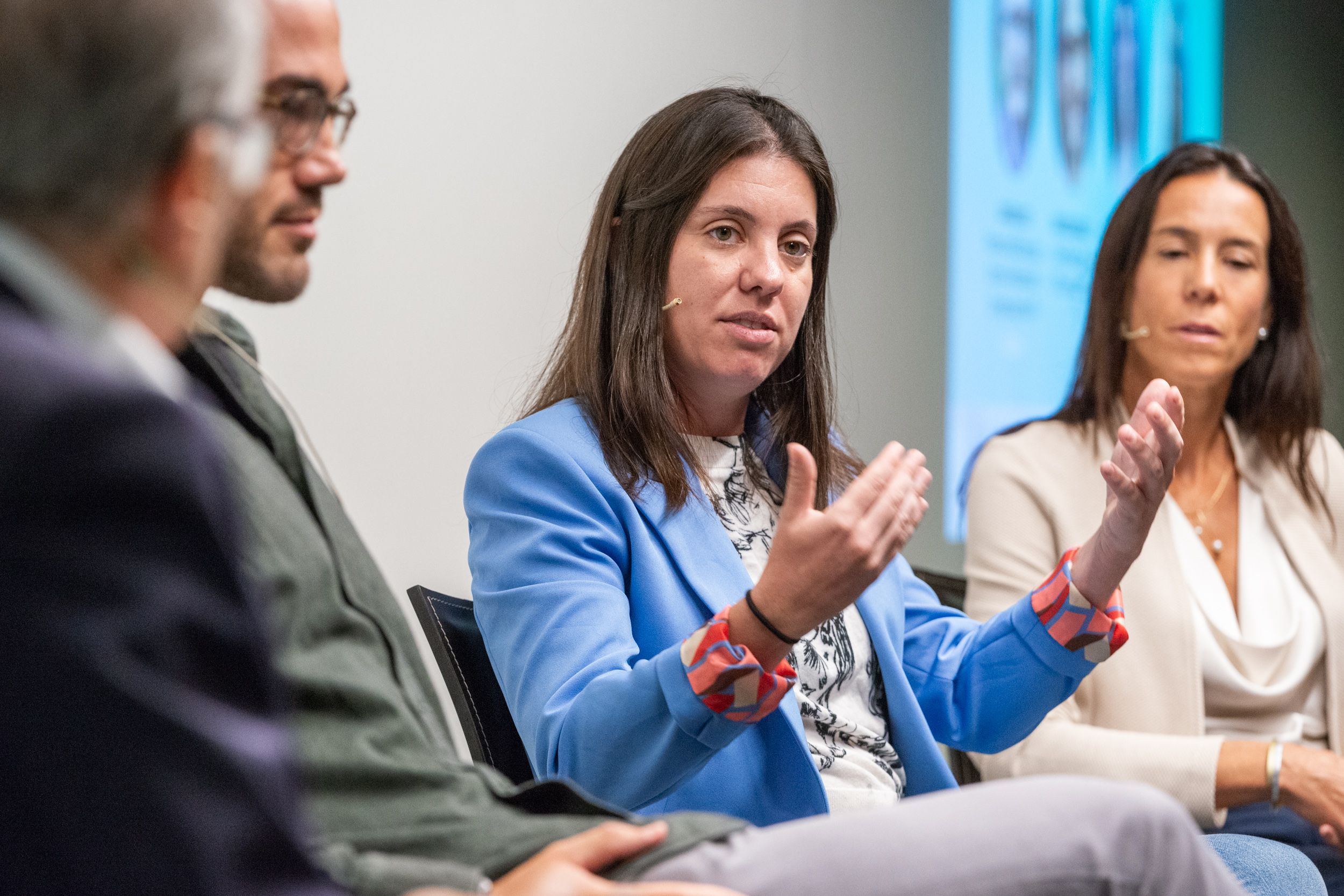Marta P. Estarellas, CEO de Qilimanjaro Quantum Tech, a la trobada 'Qui finança la innovació?' del Cercle d'Economia | cedida