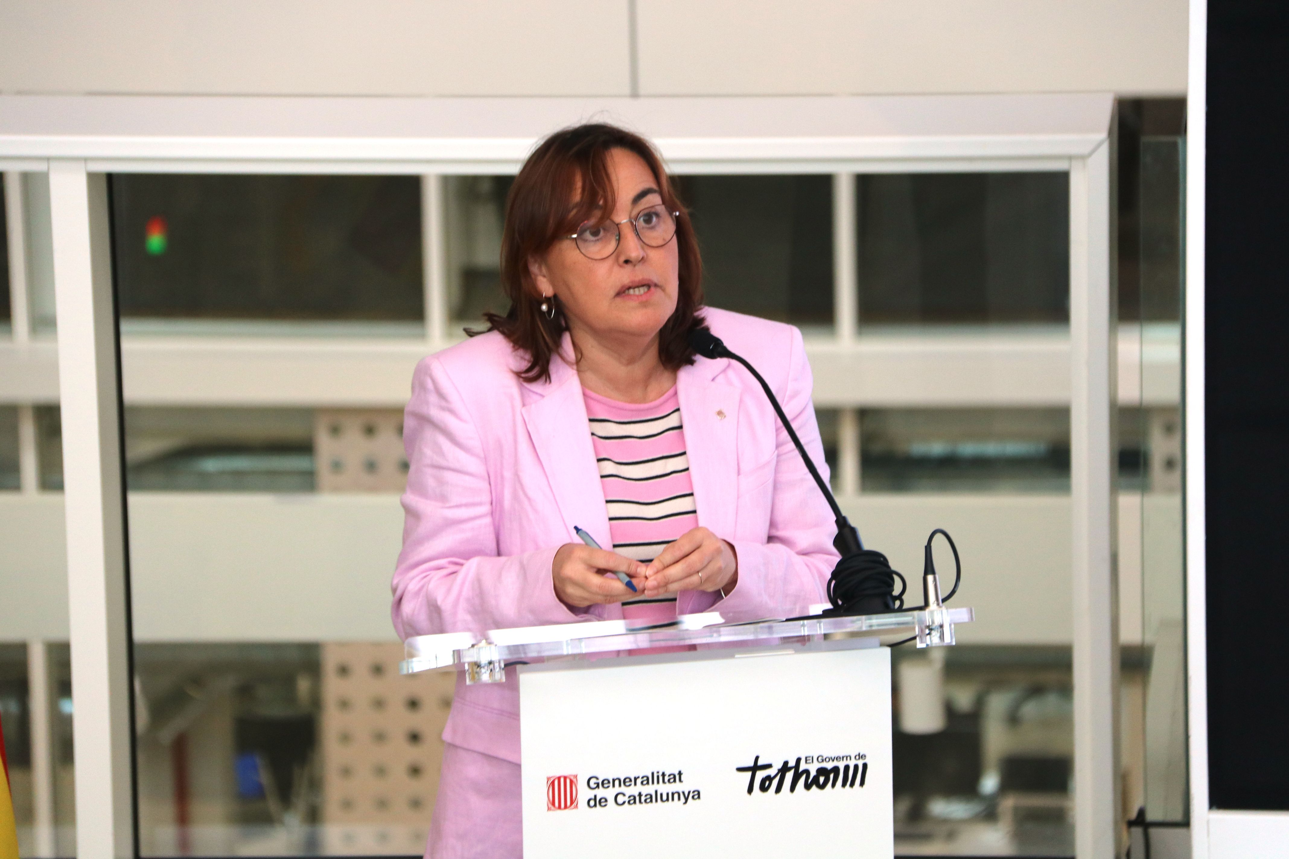 La consellera de Territori, Habitatge i Transició Ecològica, Sílvia Paneque | Iñaki Martínez (ACN)