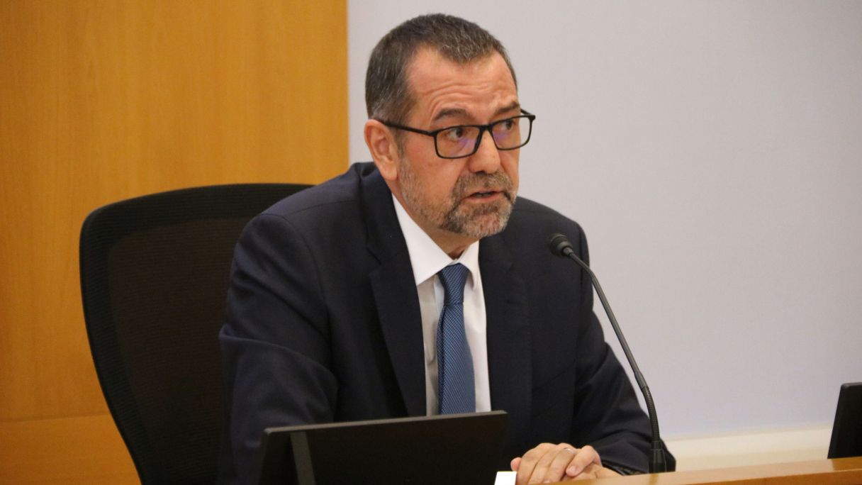 El president del Consell Territorial de la Pime de Foment, Pep Garcia, a la presentació de l'informe 'PIME 360 Catalunya' | Iñaki Martinez Azpiroz (ACN) El president del Consell Territorial de la Pime de Foment, Pep Garcia, a la presentació de l'informe 'PIME 360 Catalunya' | Iñaki Martinez Azpiroz (ACN)