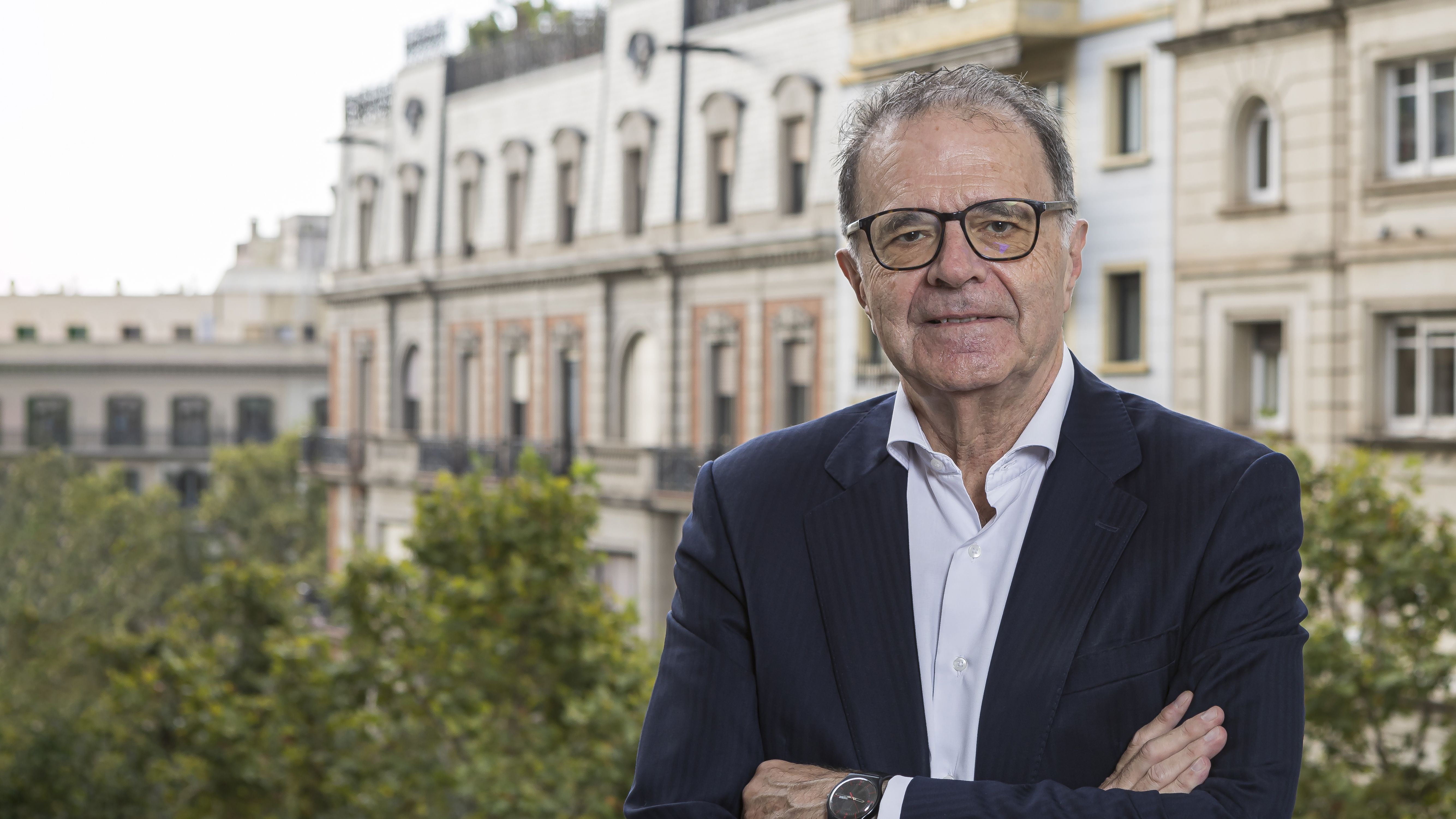 Jordi Alberich, soci fundador de M&A Fusiones y Adquisiciones, al despatx de la firma | Marc Llibre Roig