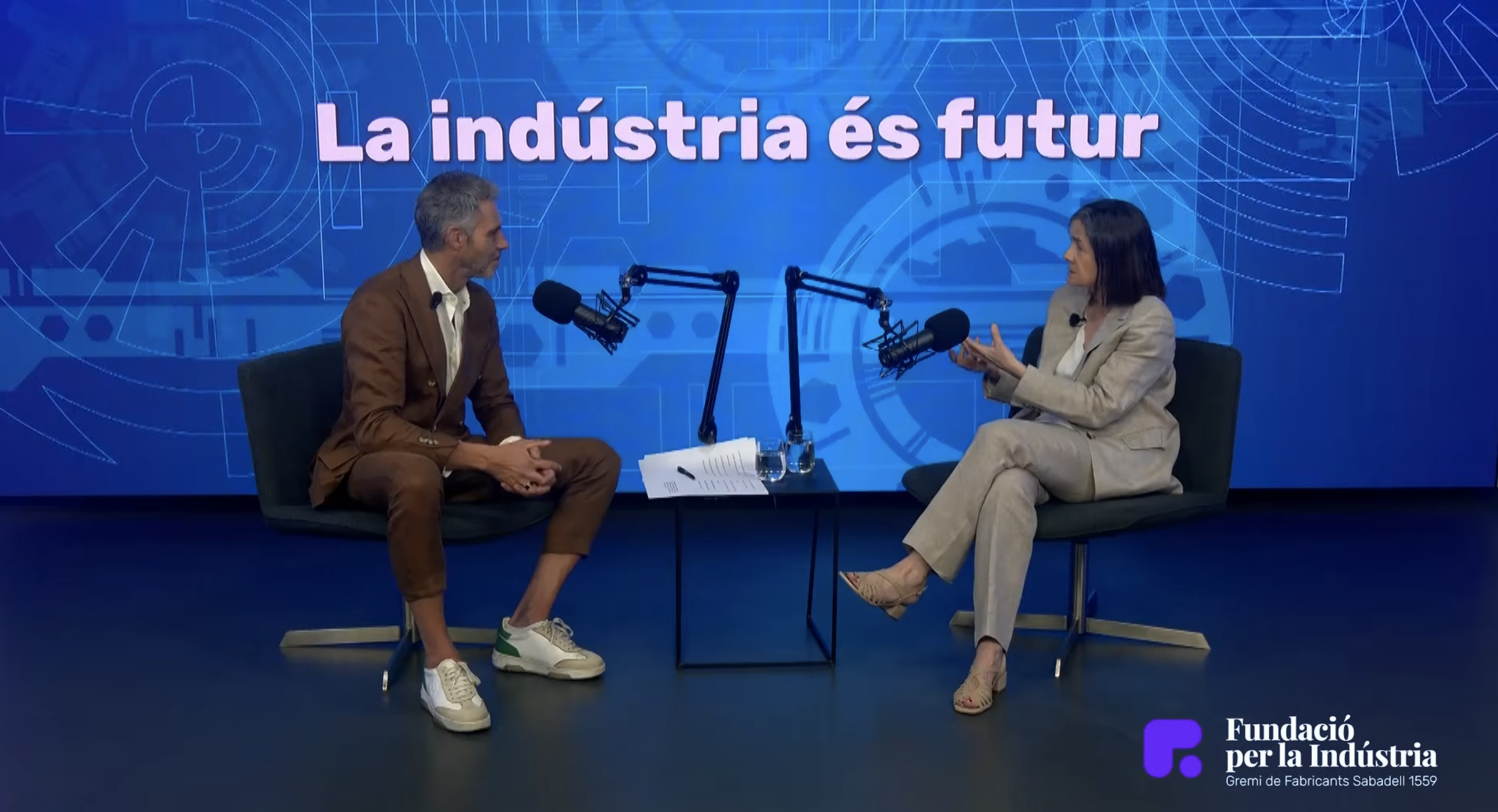 Teresa Garcia-Milà, l'última convidada al pòdcast de la Fundació per la Indústria | Captura d'imatge de YouTube