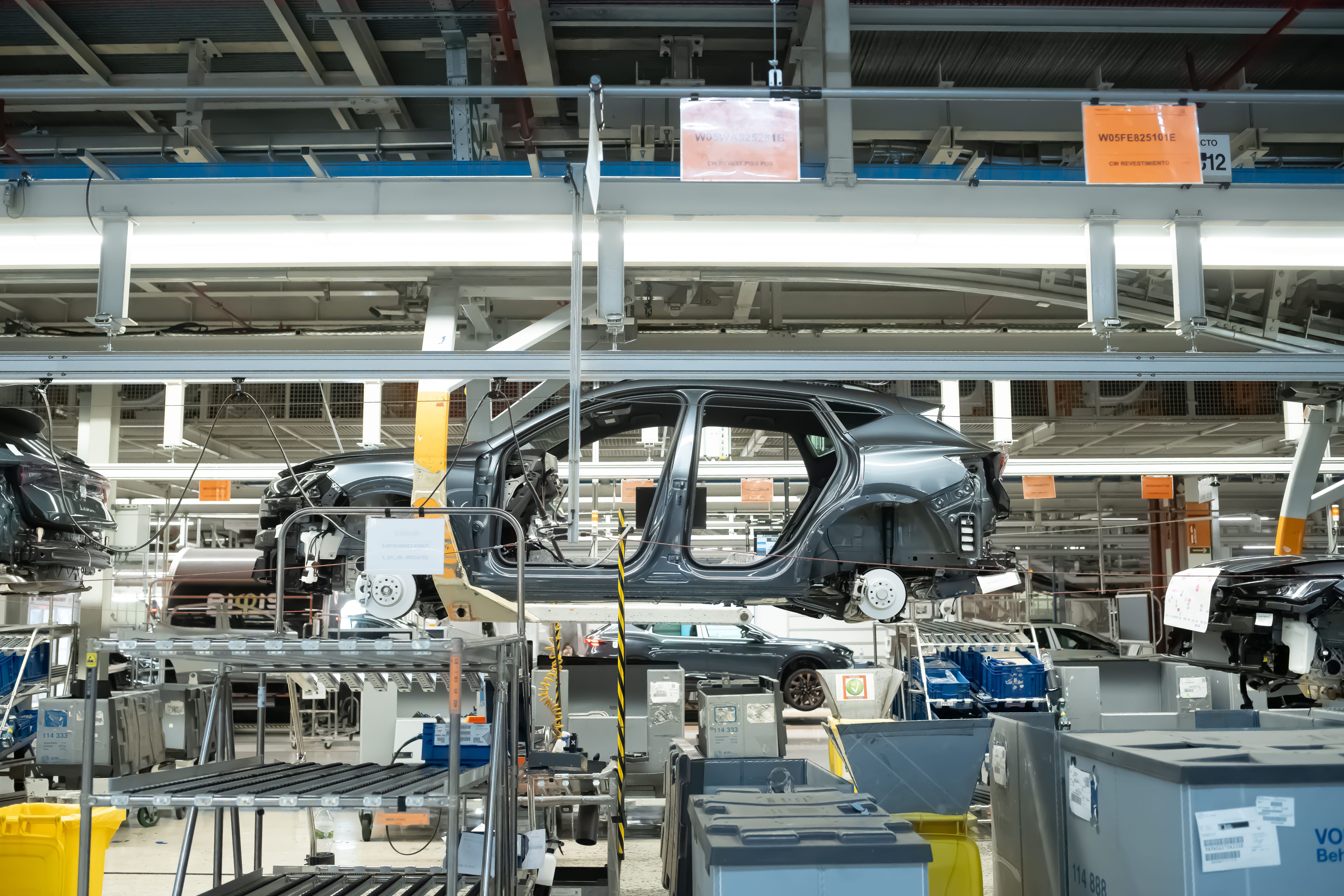 Montaje del nuevo modelo de Cupra Fomentor y Cupra León en la fábrica de Seat en Martorell, en 2024 | David Zorrakino (Europa Press)