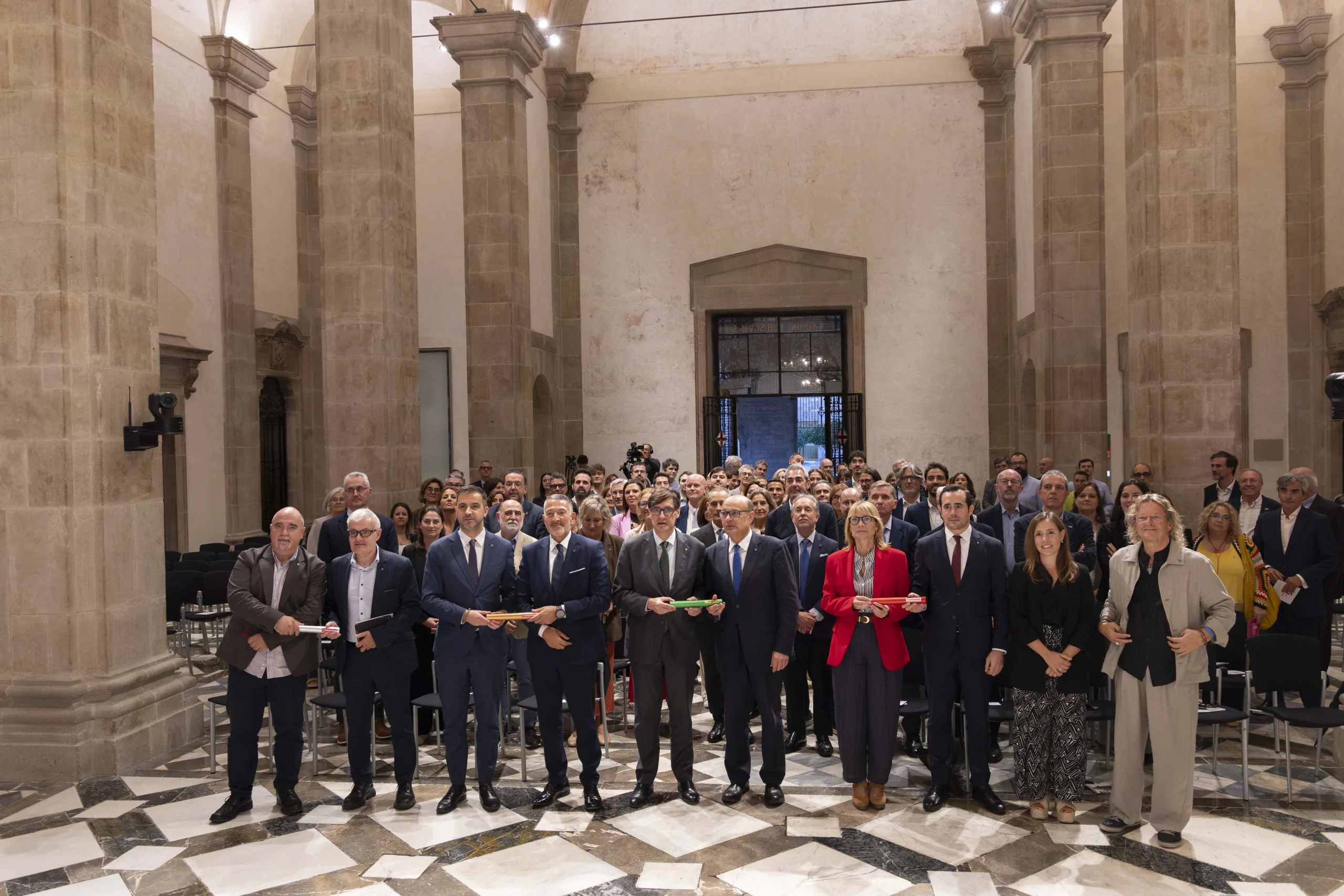 El acto institucional del 15 aniversario de Reempresa, celebrado en el Palau de la Generalitat de Catalunya | Cedida por la Cecot
