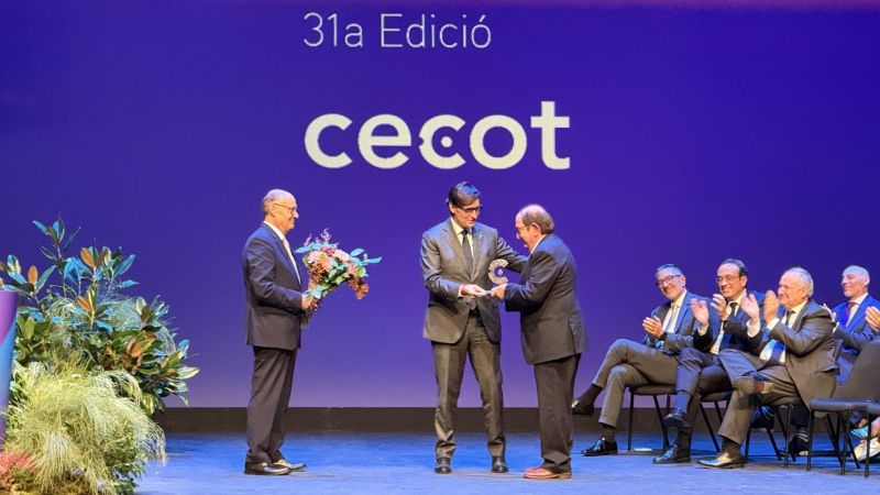 Joan Font, fundador i president del Grup Bon Preu, reconegut com a 'Personalitat 2026' a la 31a Nit de la Cecot | Cedida Joan Font, fundador i president del Grup Bon Preu, reconegut com a 'Personalitat 2026' a la 31a Nit de la Cecot | Cedida