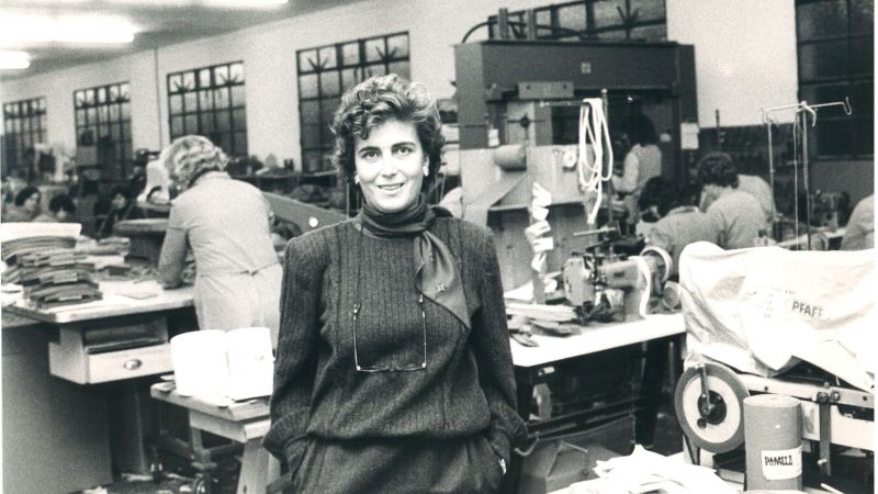 Isabel Sauras a les instal·lacions de la fàbrica de Castañer | Cedida Isabel Sauras a les instal·lacions de la fàbrica de Castañer | Cedida