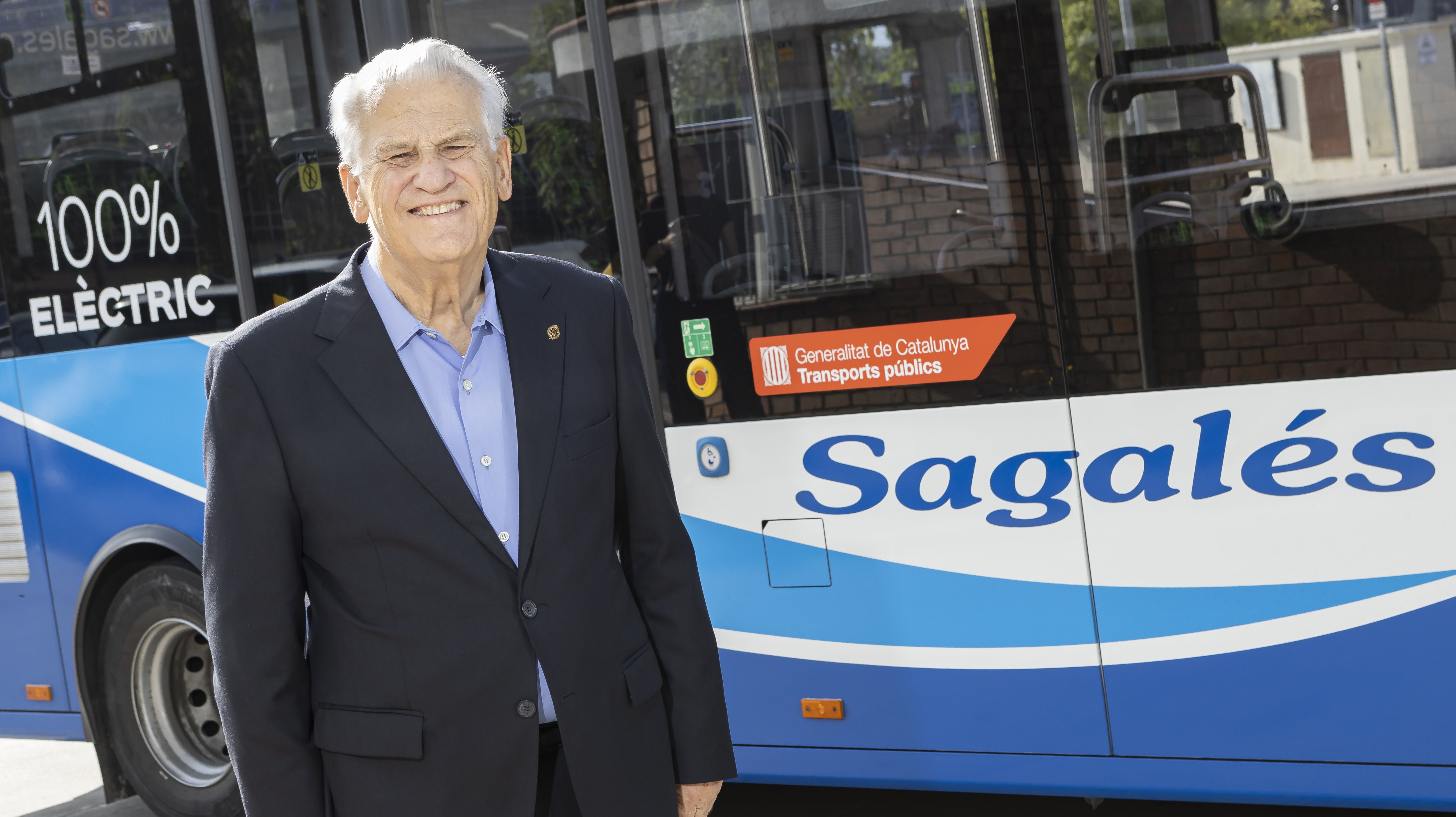 El president de l’operador de mobilitat Sagalés, Francesc Sagalés i Sala | Marc Llibre Roig